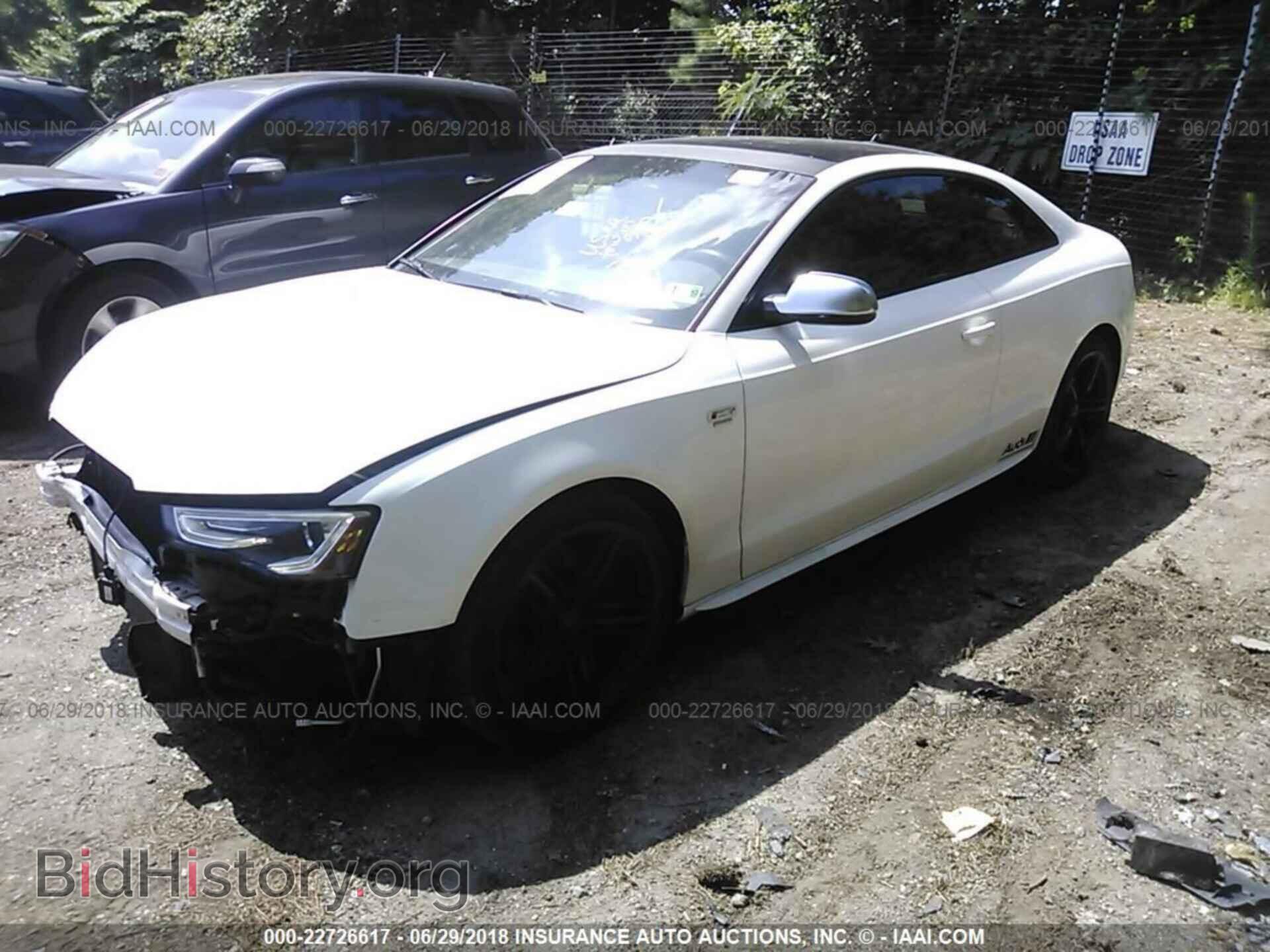2013 Audi S5 - VIN: WAUCGAFR3DA057214 - Photo 2