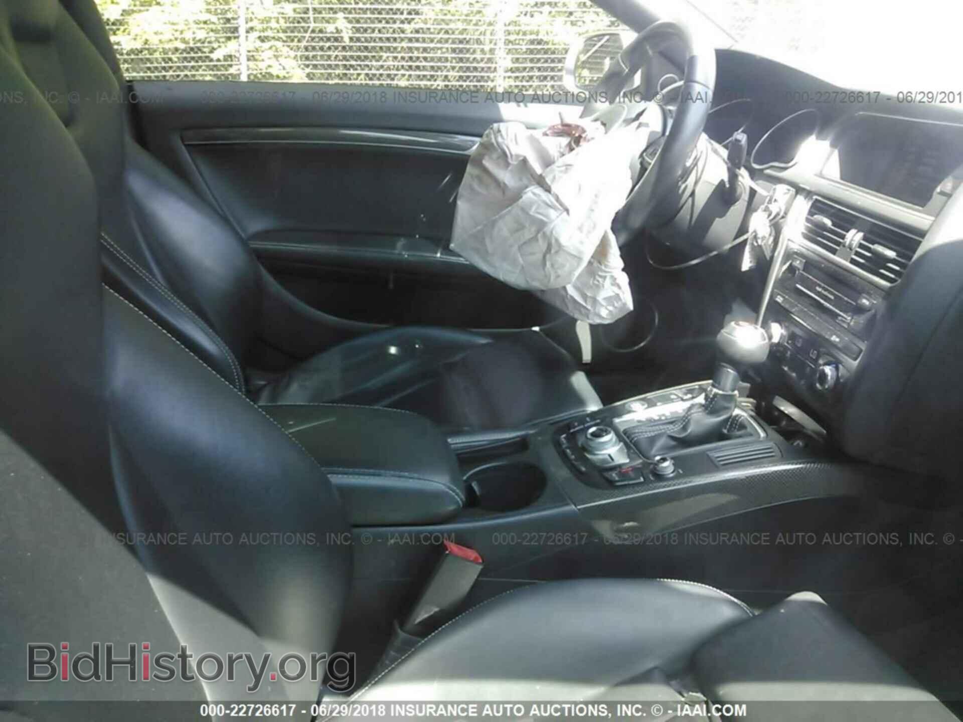 2013 Audi S5 - VIN: WAUCGAFR3DA057214 - Photo 5