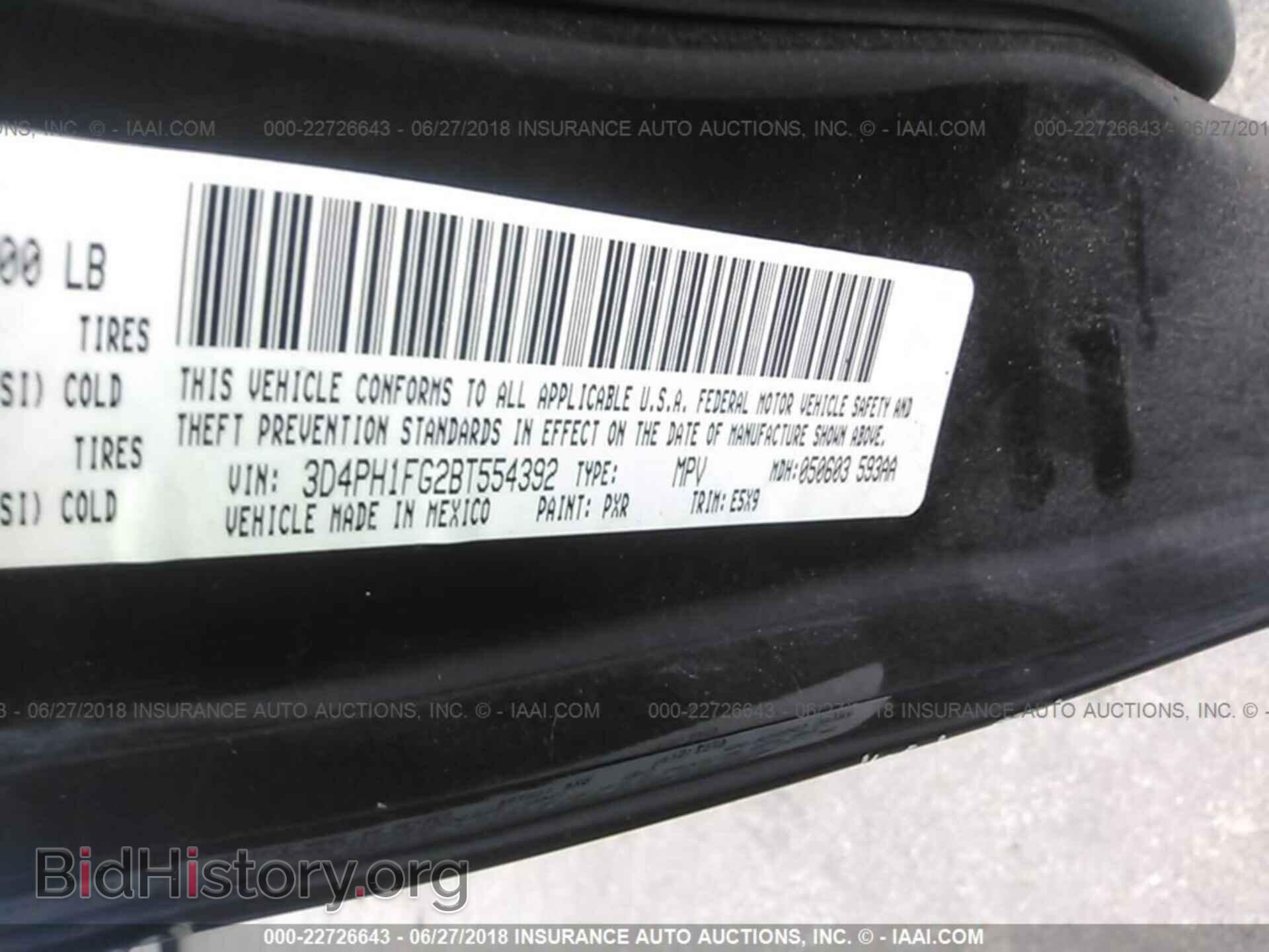 2011 Dodge Journey - VIN: 3D4PH1FG2BT554392 - Photo 9