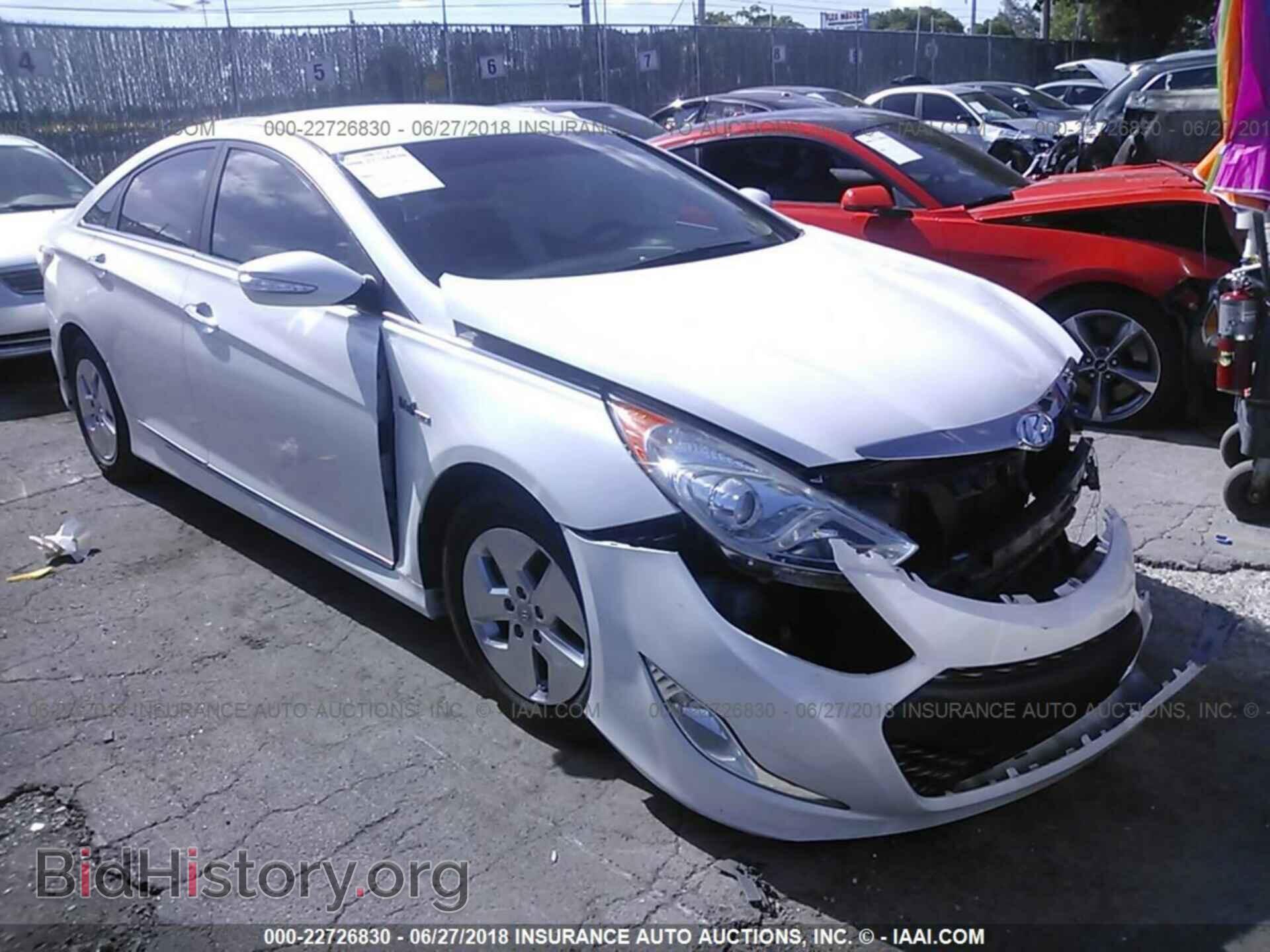 Photo KMHEC4A41CA028518 - Hyundai Sonata 2012