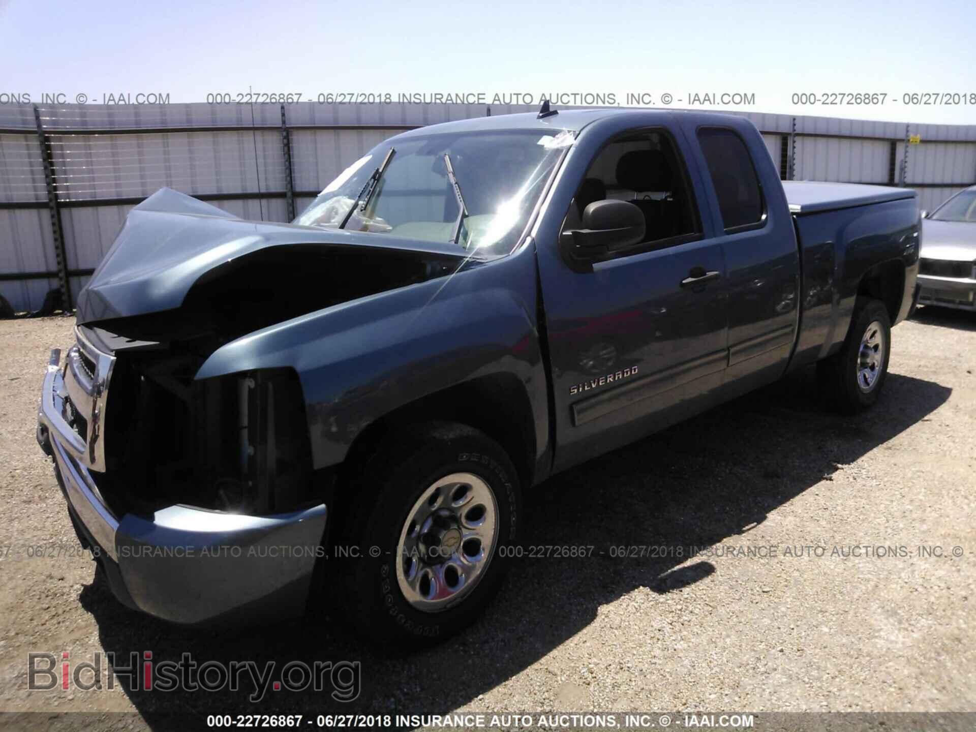 2011 CHEVROLET SILVERADO - VIN: 1GCRCREA7BZ216074 - Фото 2