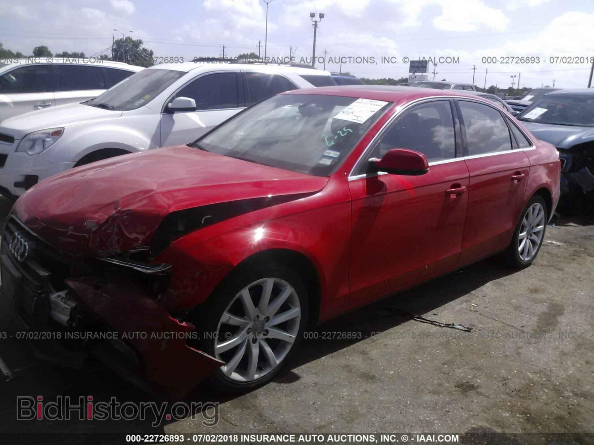 2013 Audi A4 - VIN: WAUFFAFL3DA143005 - Photo 2