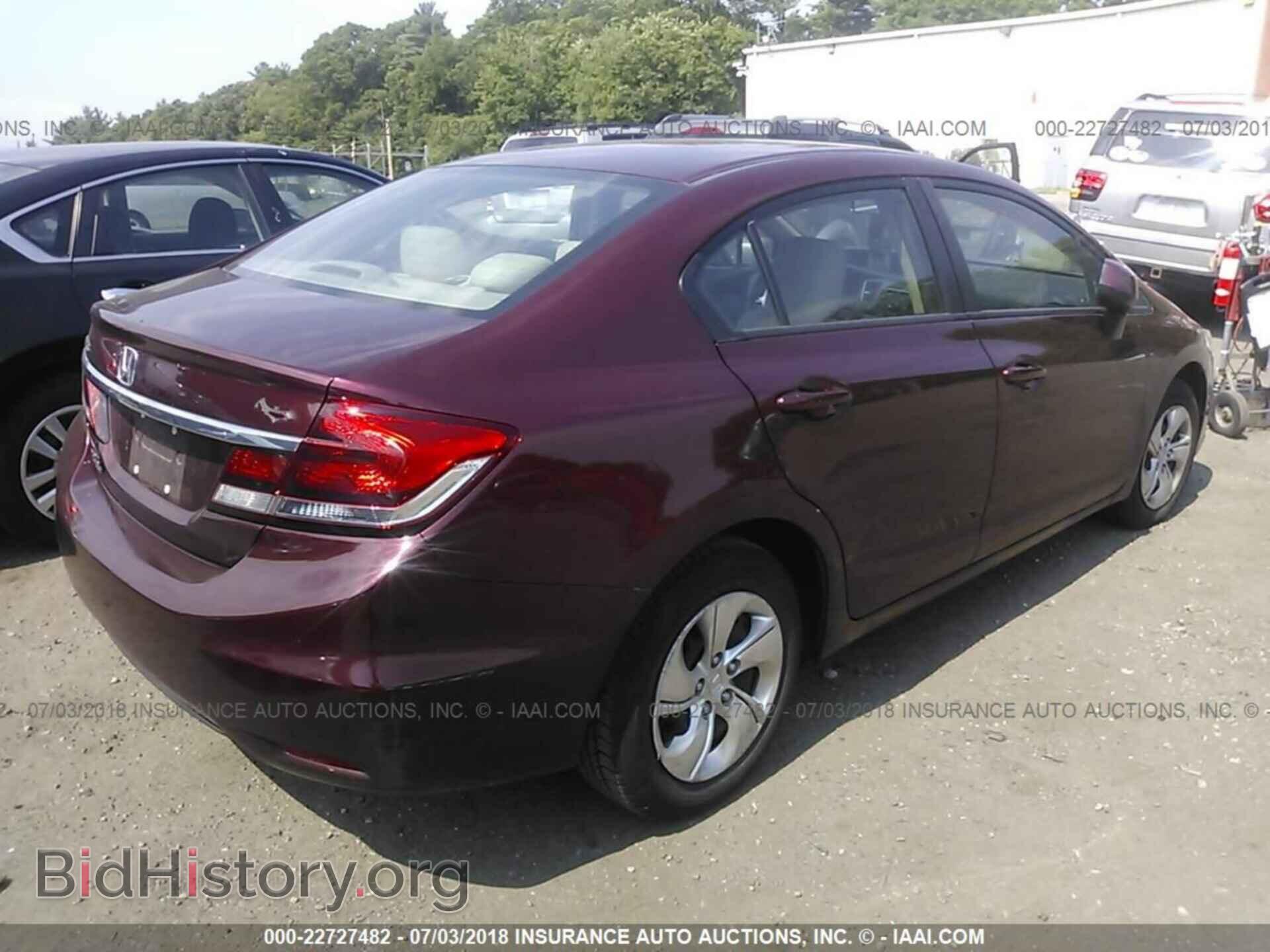 2013 Honda Civic - VIN: 19XFB2F52DE266362 - Фото 4