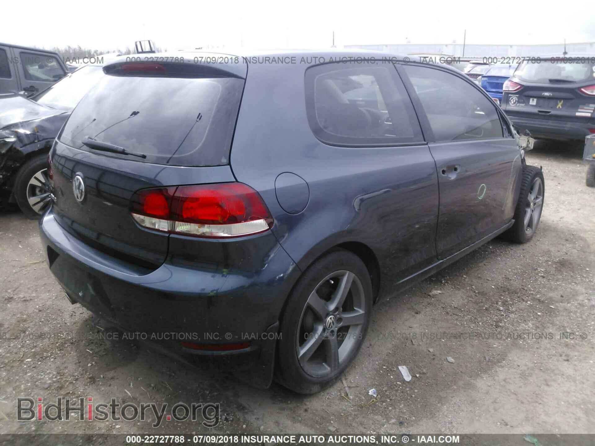 2012 Volkswagen Golf - VIN: WVWAA7AJ3CW287725 - Фото 4