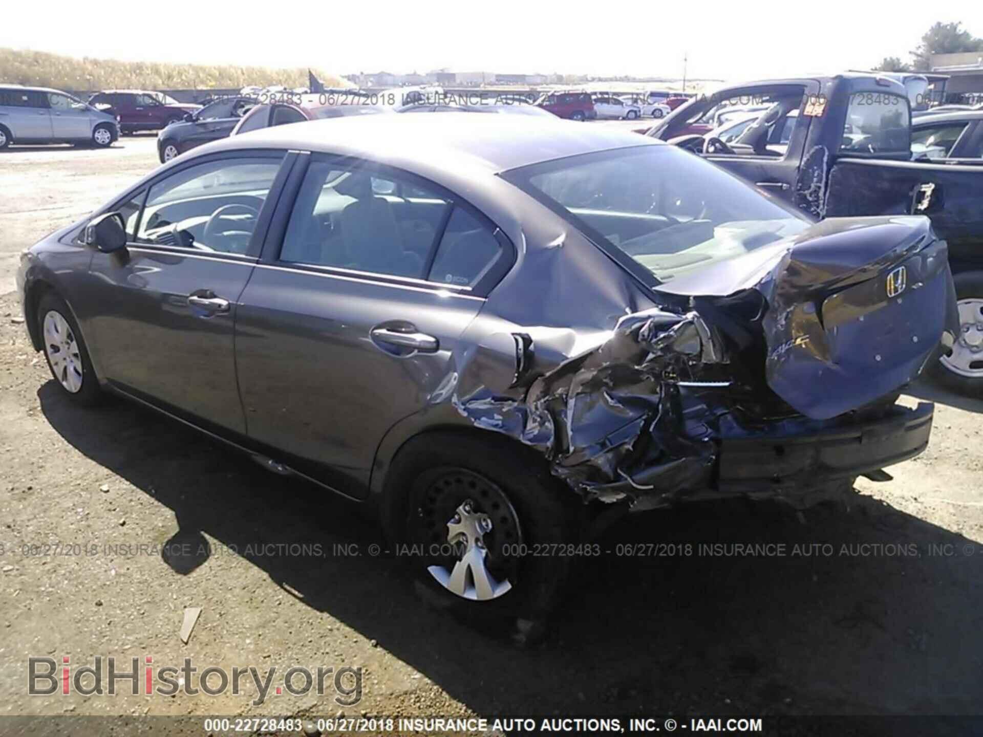 2012 Honda CIVIC (VIN 19XFB2F55CE317609) — фото 3 из 10