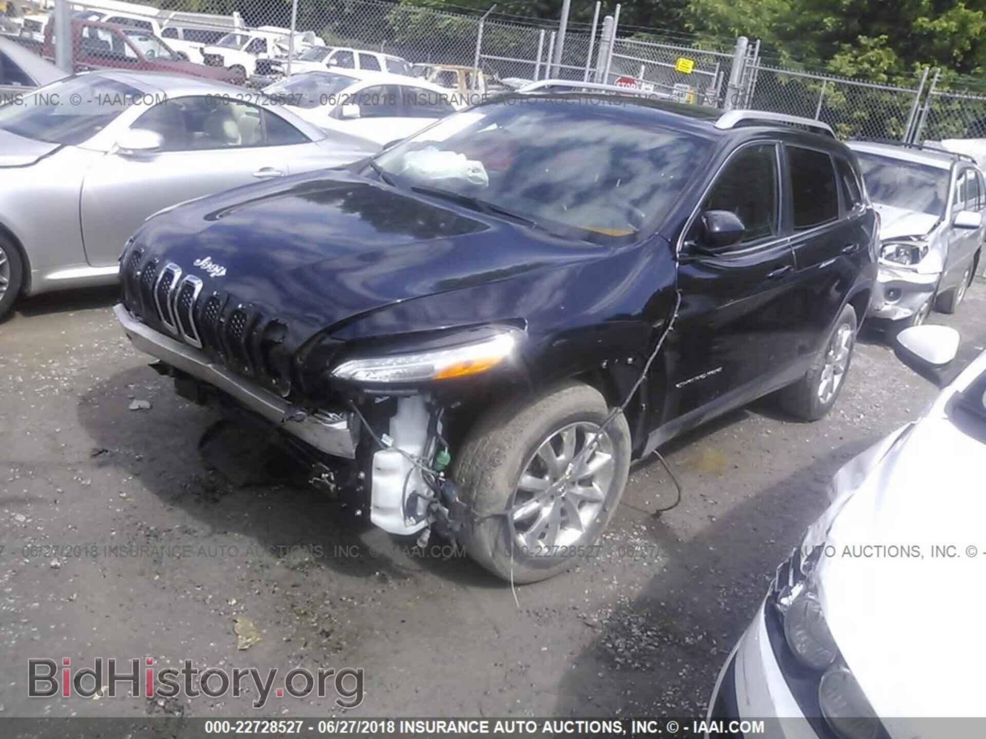2014 Jeep Cherokee - VIN: 1C4PJMDB7EW250256 - Фото 2