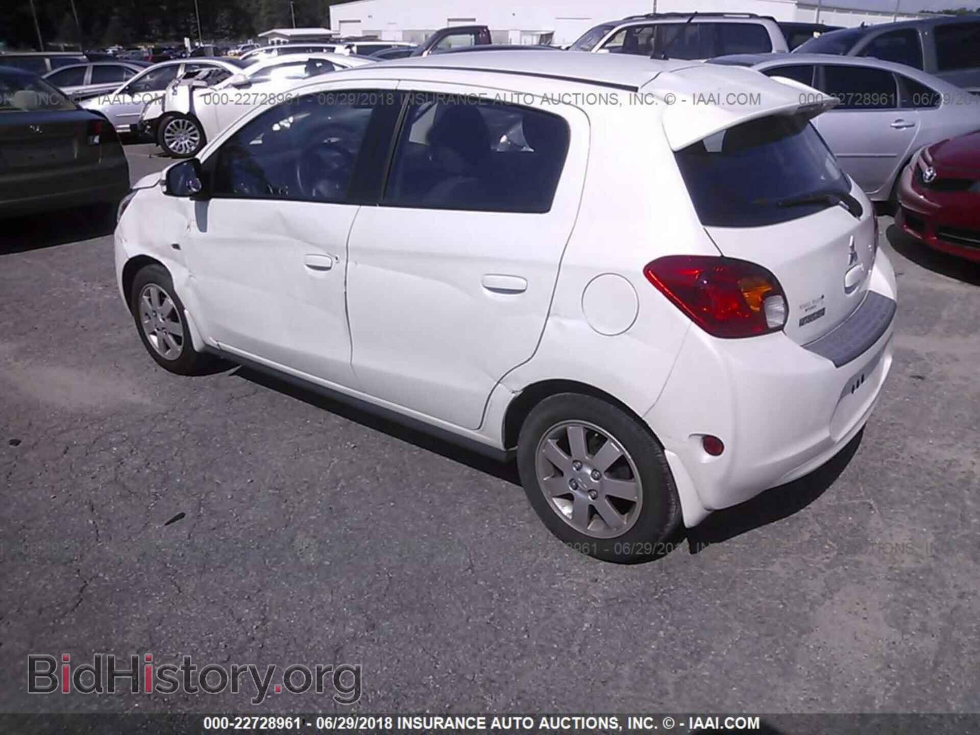2015 Mitsubishi Mirage - VIN: ML32A4HJ5FH034488 - Фото 3