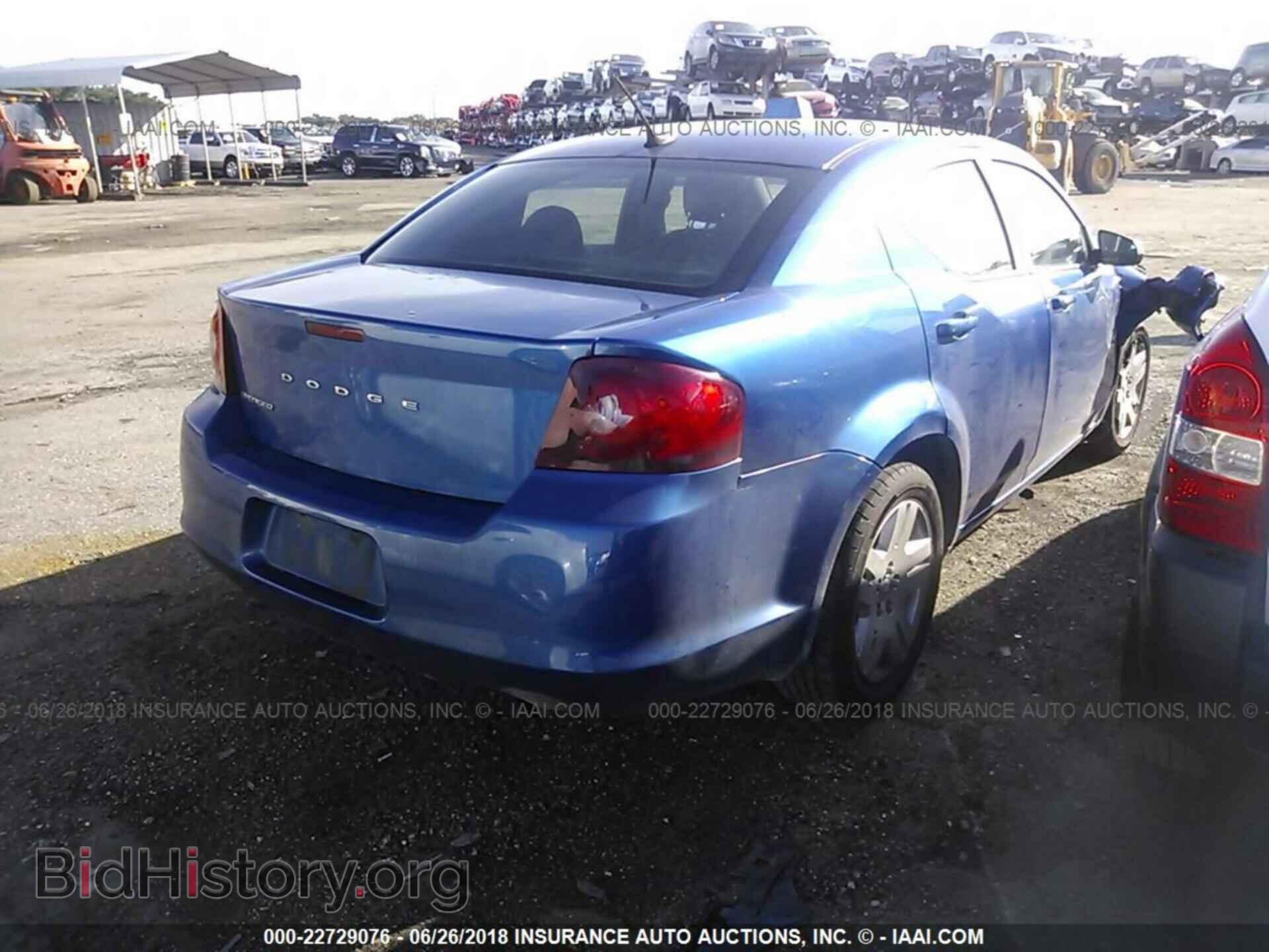2013 Dodge Avenger - VIN: 1C3CDZAB9DN725440 - Фото 4