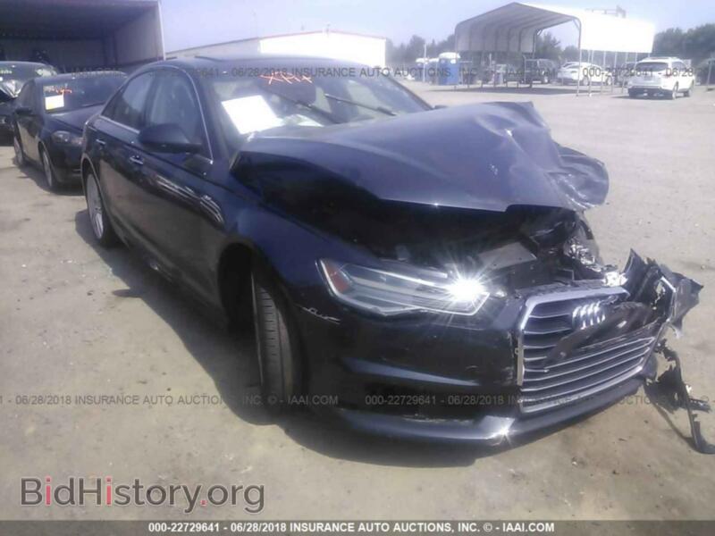 2016 Audi A6 (VIN WAUGFAFC0GN114076) — фото 1 из 10, IAAI, повреждение: левая передняя часть
