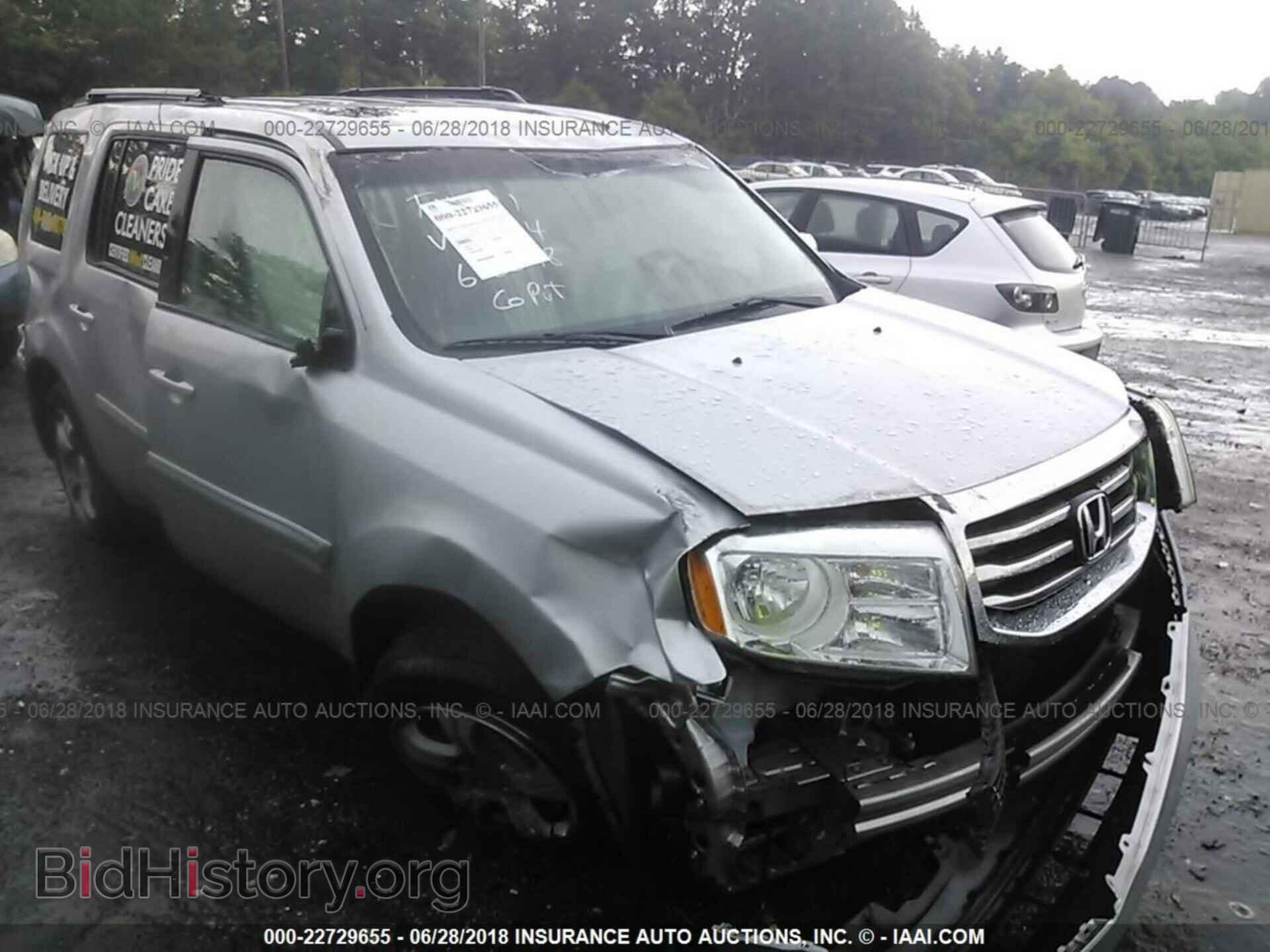 Фотография 5FNYF3H58CB017024 - Honda Pilot 2012