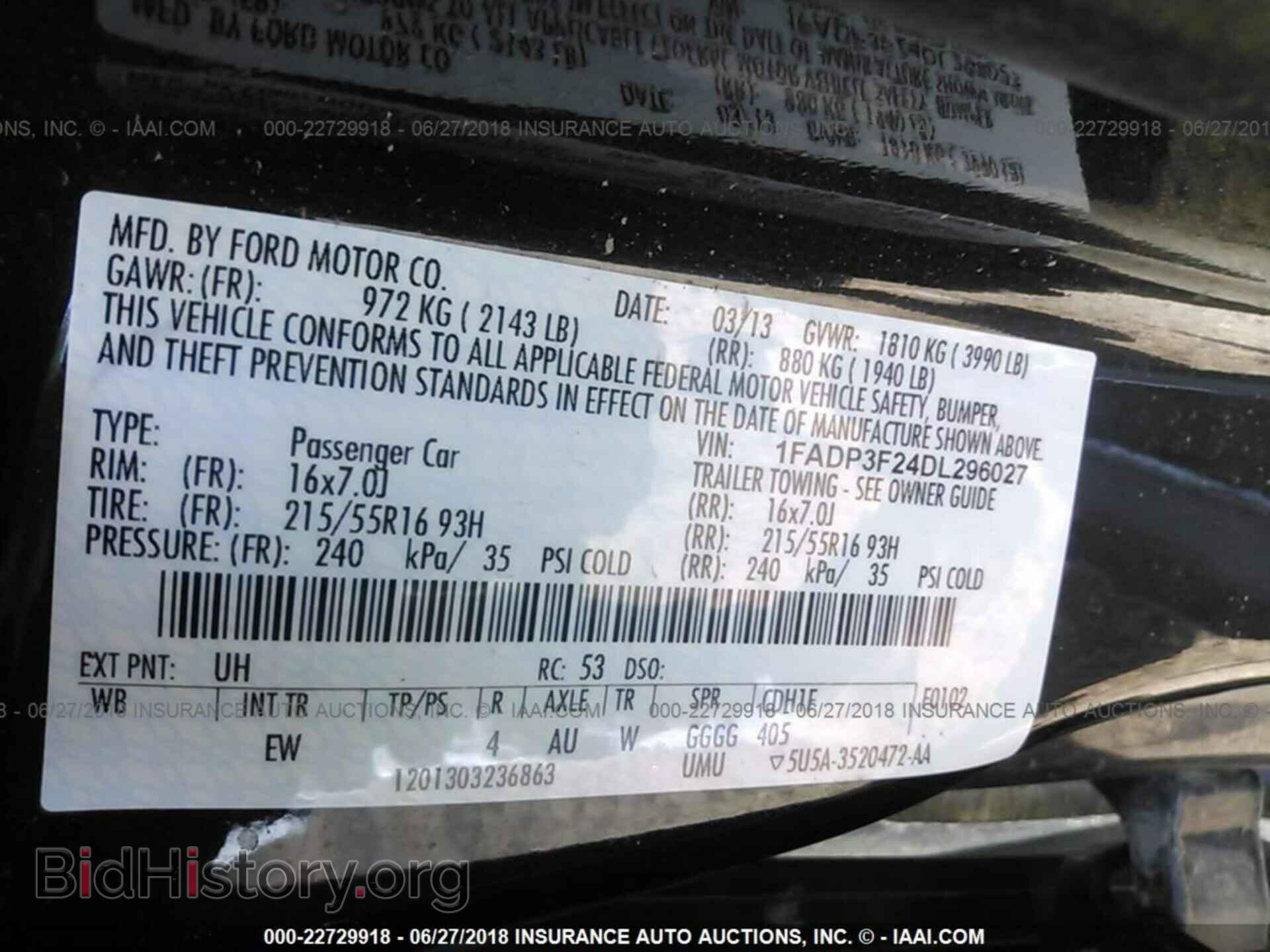 2013 Ford Focus - VIN: 1FADP3F24DL296027 - Photo 9