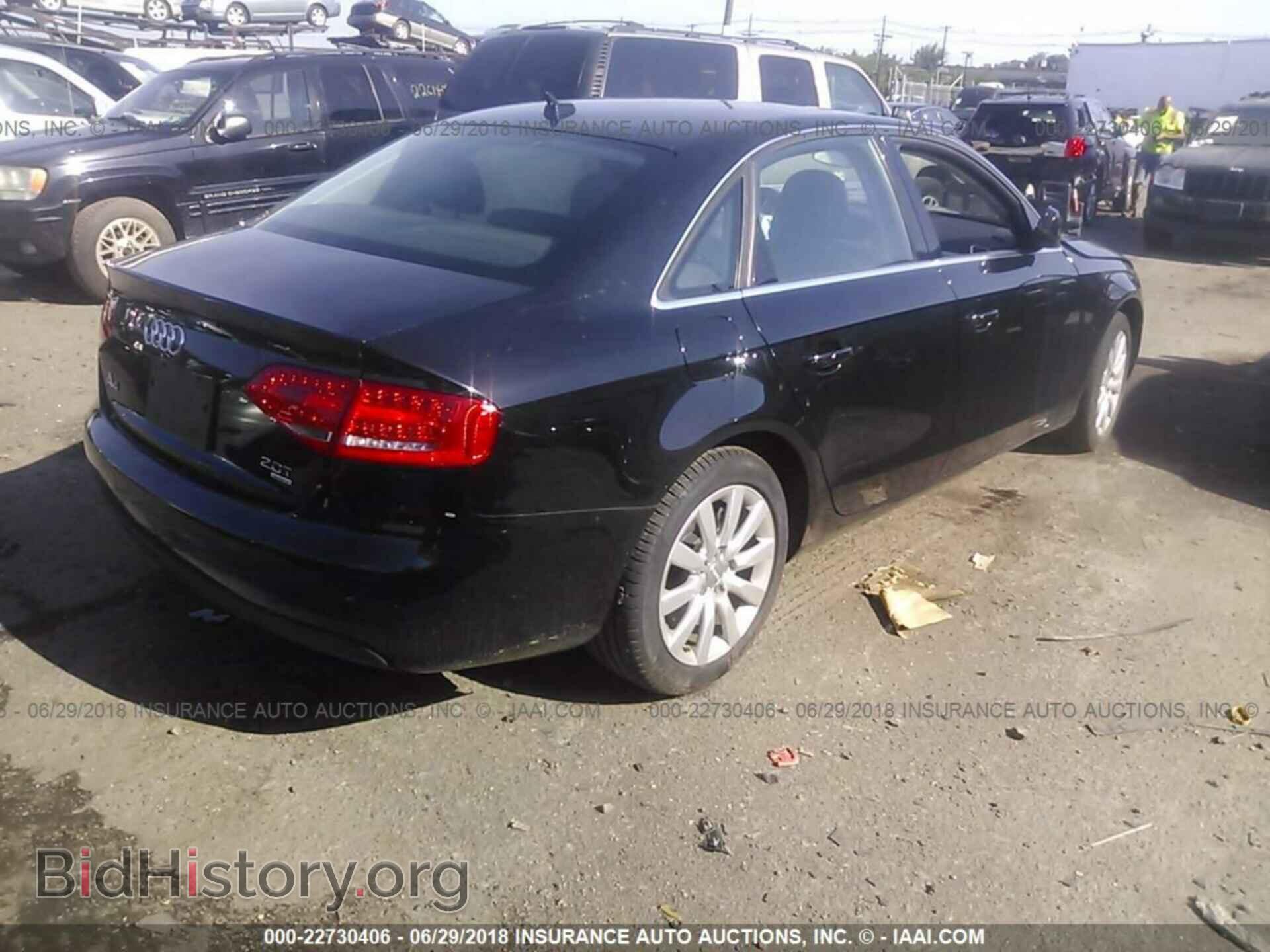 2012 Audi A4 - VIN: WAUBFAFLXCN011252 - Фото 4