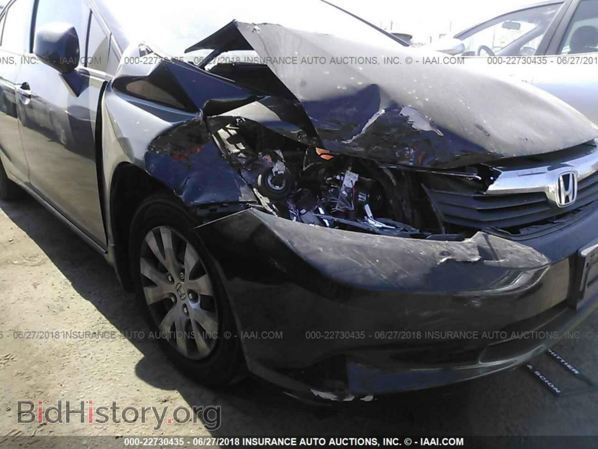 2012 Honda CIVIC (VIN JHMFB2F53CS005087) — фото 6 из 10