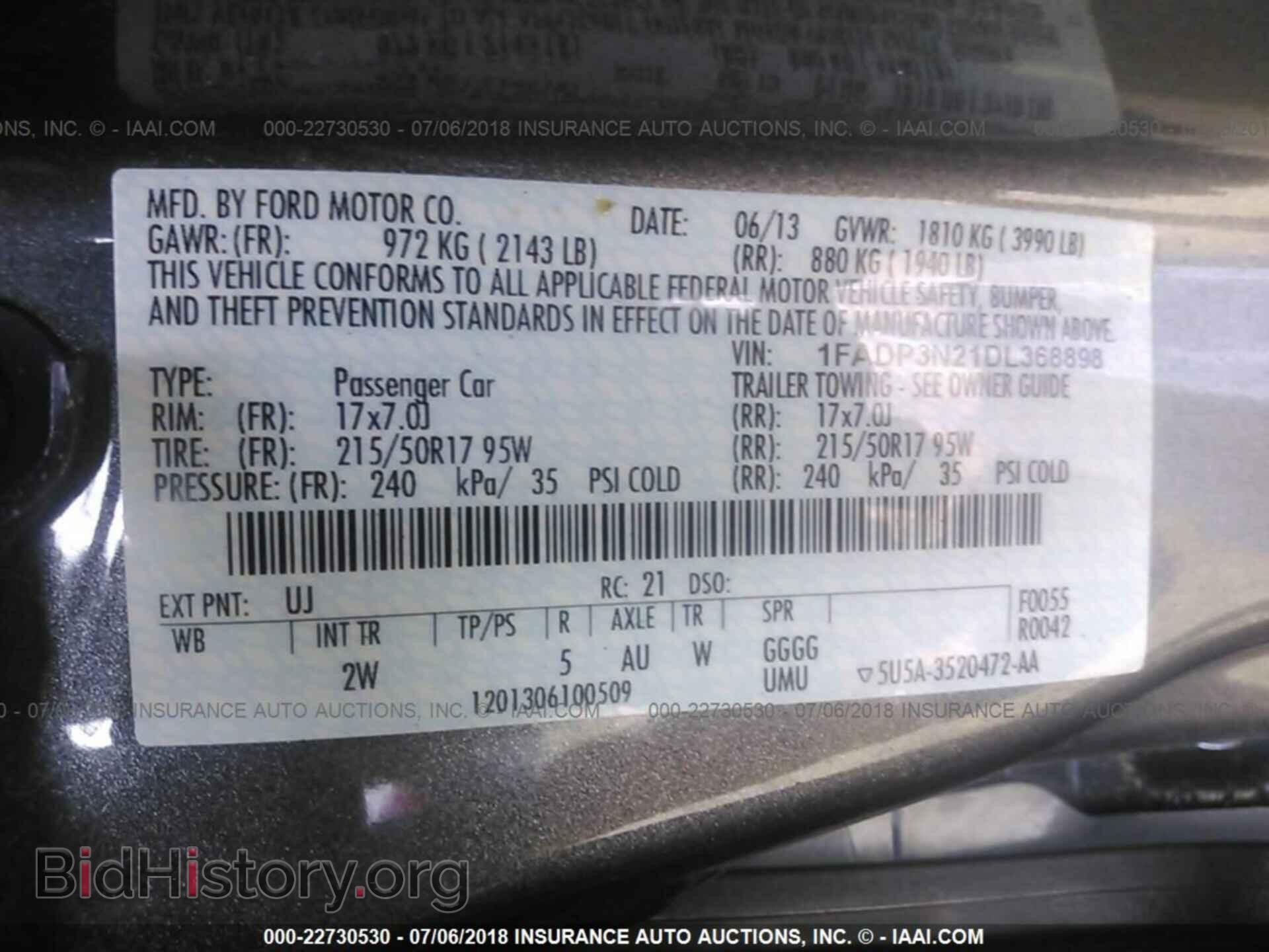 2013 Ford Focus - VIN: 1FADP3N21DL368898 - Photo 9