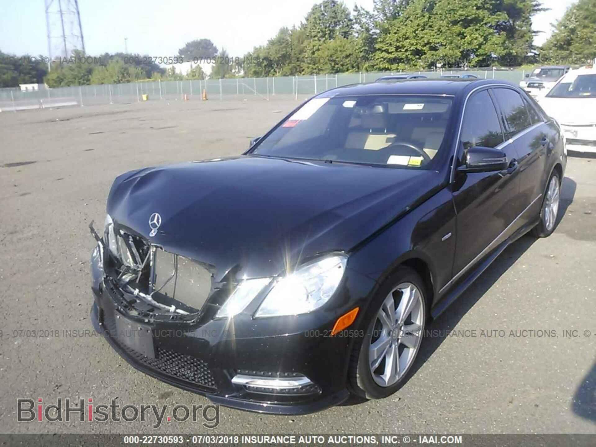 2012 Mercedes-benz E - VIN: WDDHF8JB7CA553748 - Фото 2