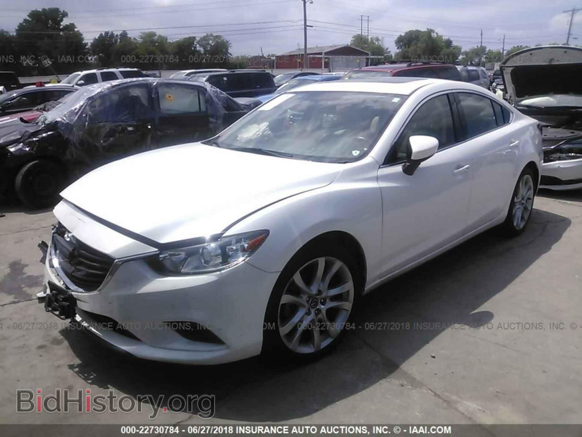 2015 Mazda 6 - VIN: JM1GJ1V55F1207668 - Фото 2
