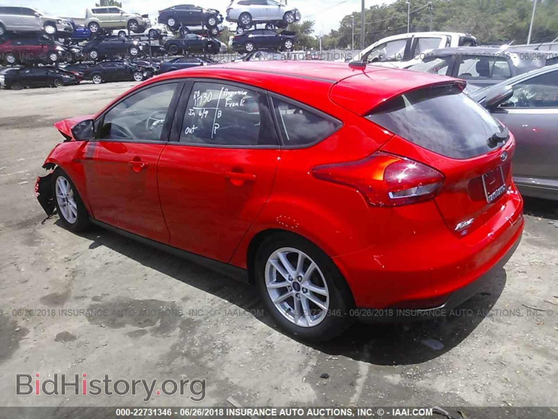 2016 Ford Focus - VIN: 1FADP3K27GL382037 - Фото 3