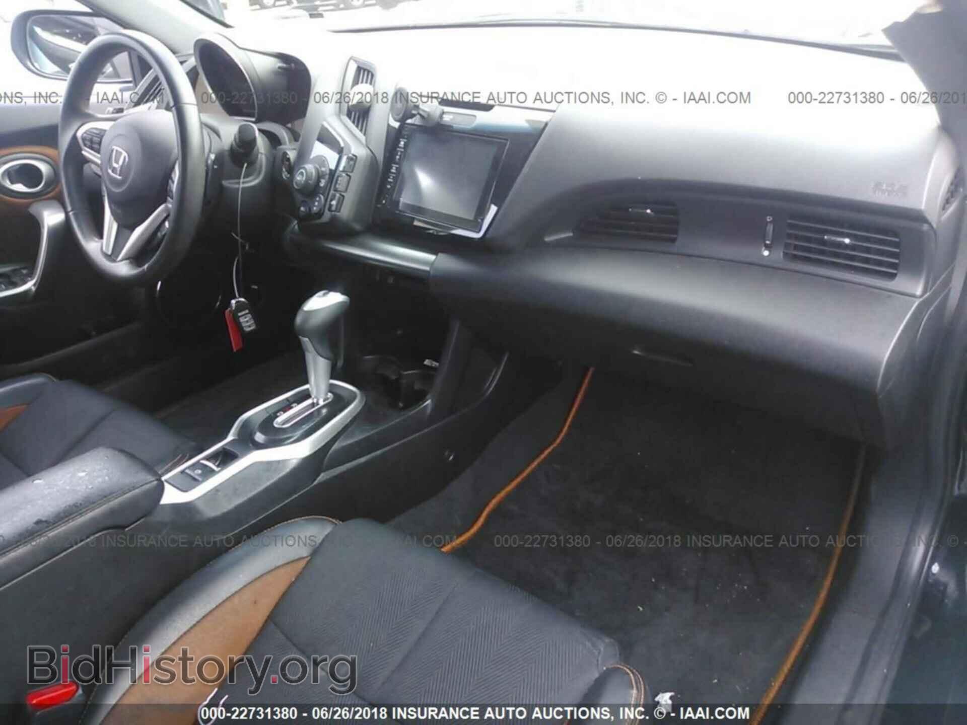 2016 Honda Cr-z - VIN: JHMZF1D67GS001072 - Фото 5