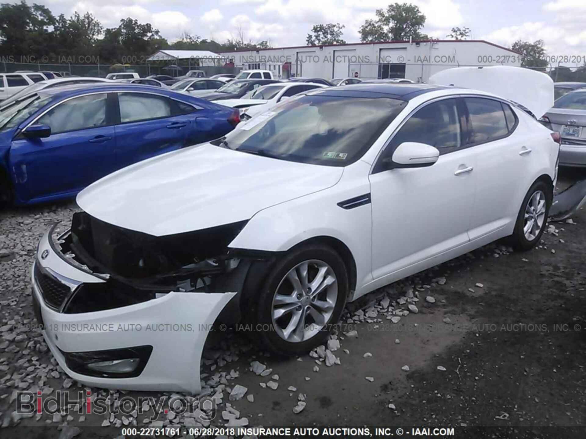 2013 Kia Optima - VIN: 5XXGN4A77DG125455 - Photo 2