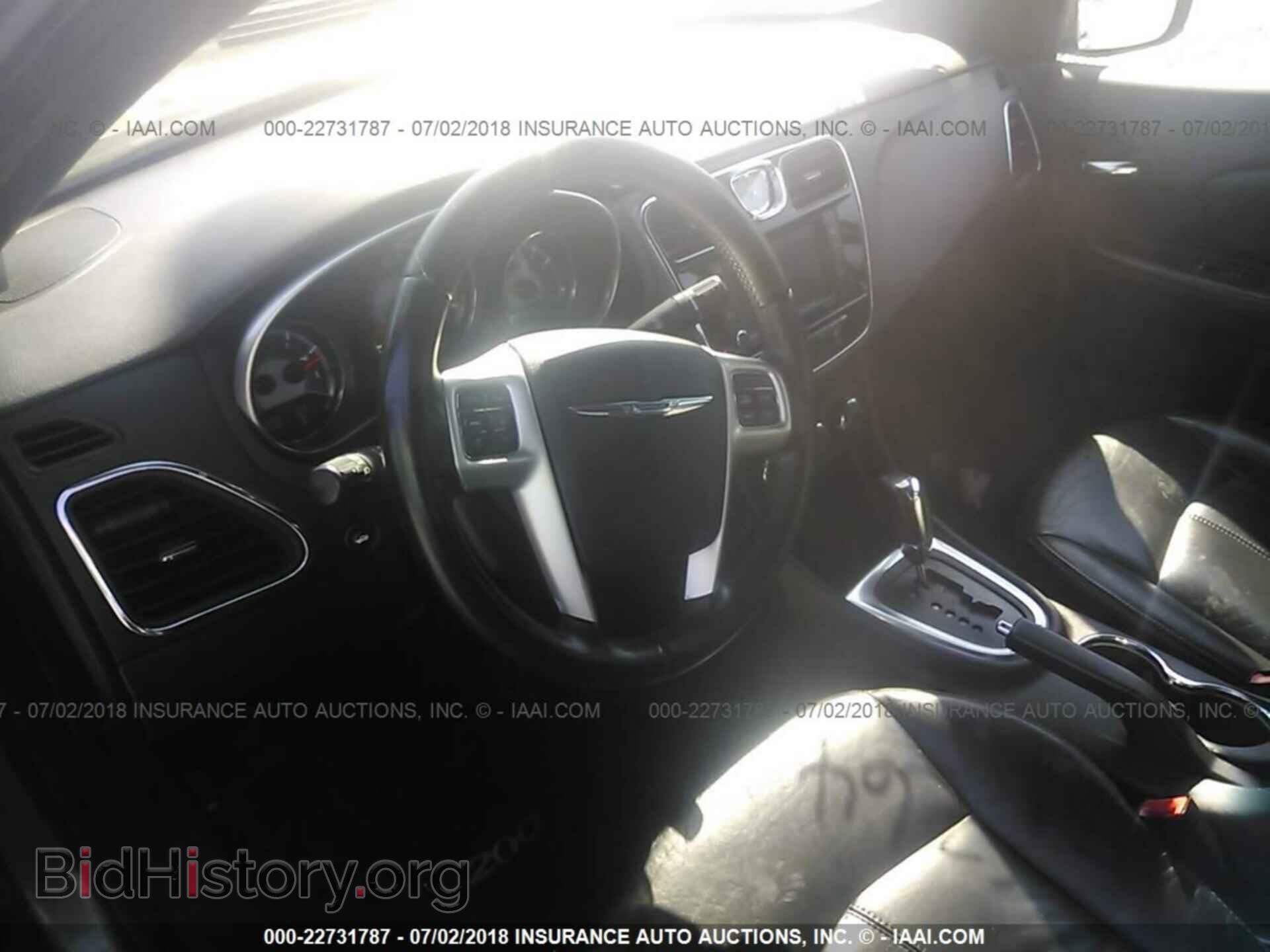 2012 Chrysler 200 - VIN: 1C3CCBCG5CN124091 - Фото 5