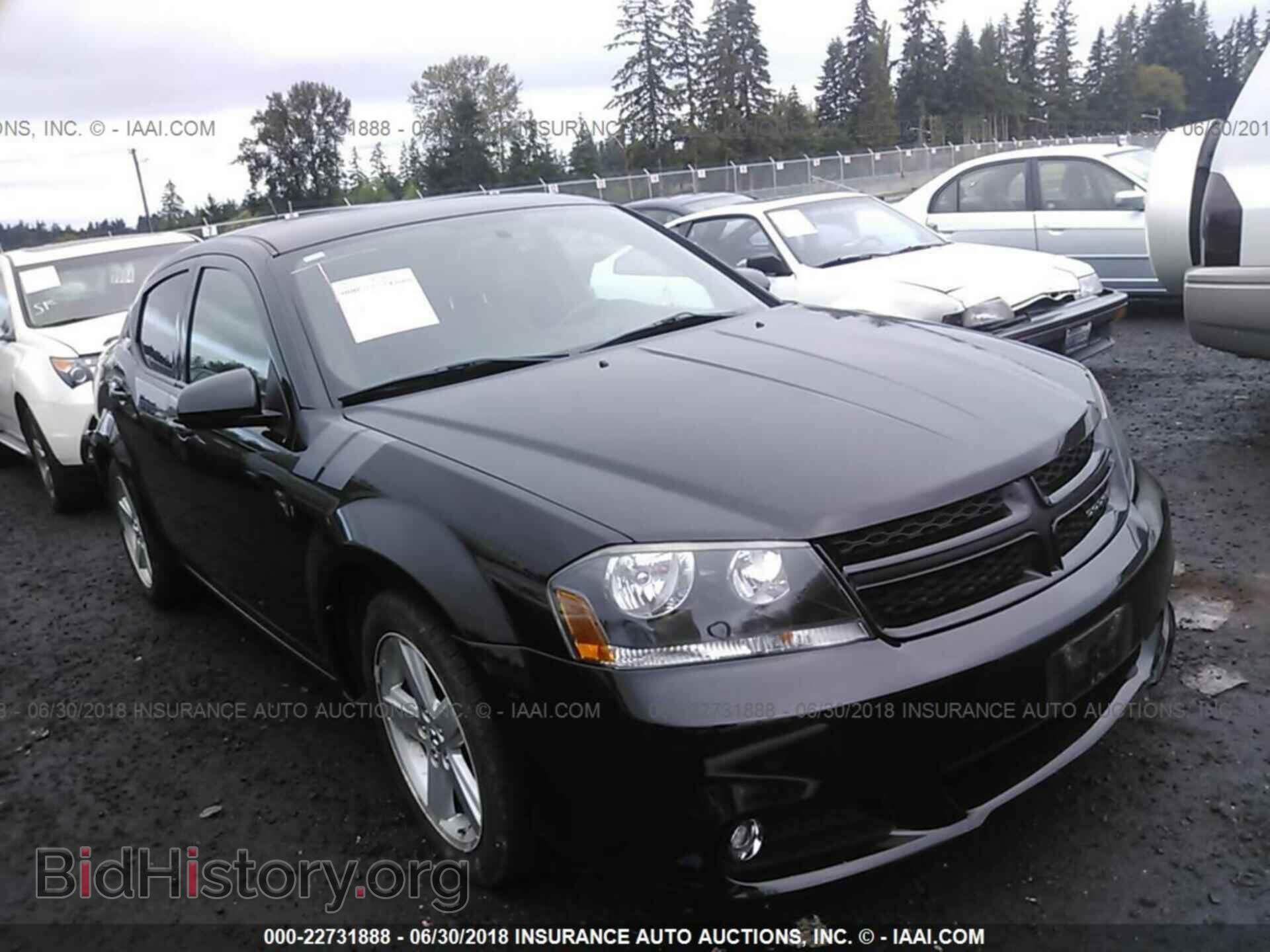 Фотография 1C3CDZBG7CN200529 - Dodge Avenger 2012