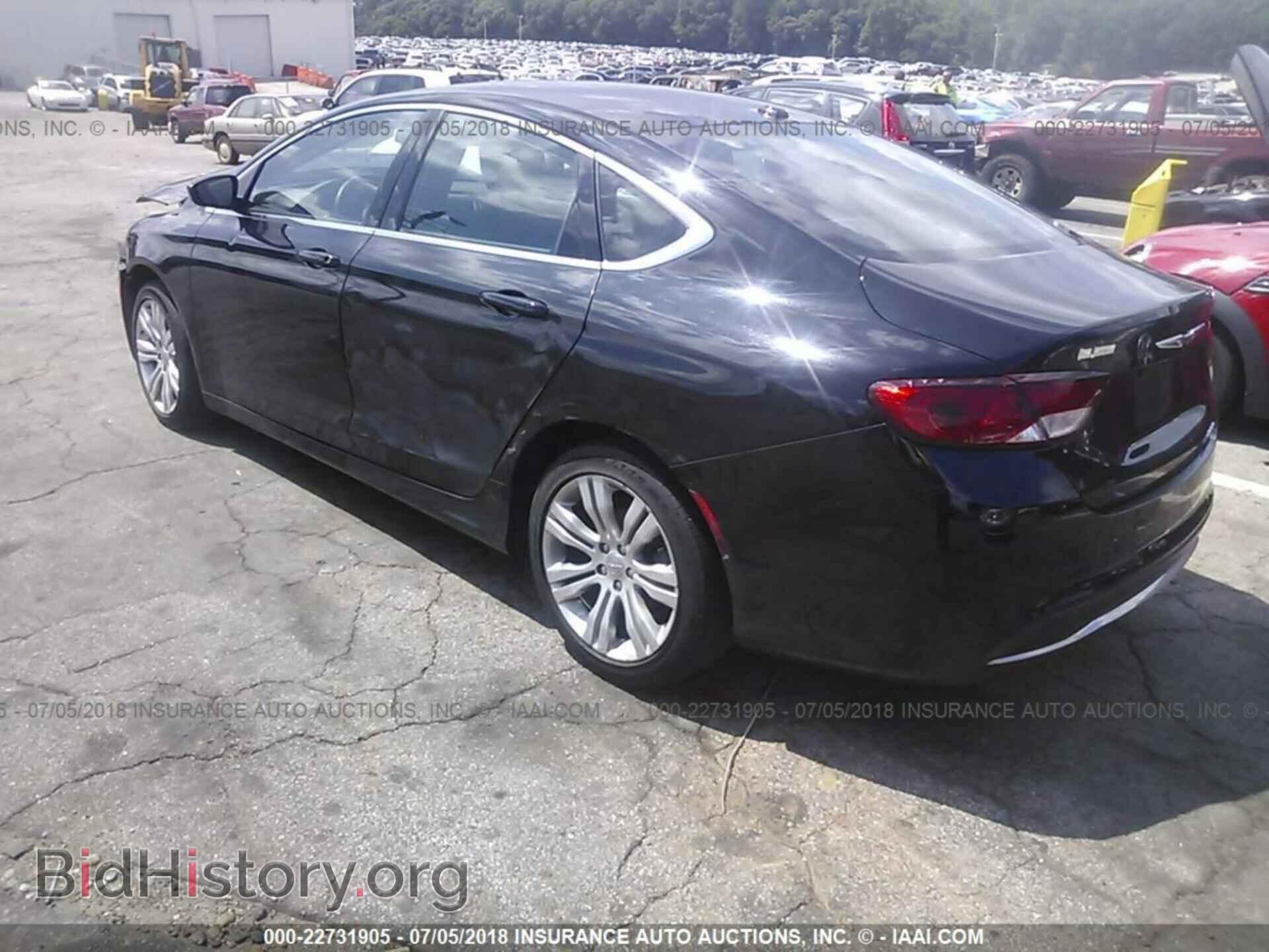 2016 Chrysler 200 - VIN: 1C3CCCAB5GN104183 - Фото 3