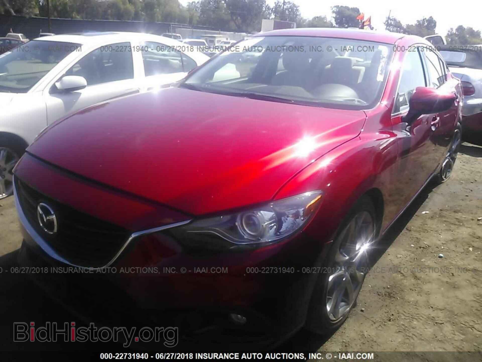 2014 Mazda 6 - VIN: JM1GJ1W66E1160088 - Фото 2