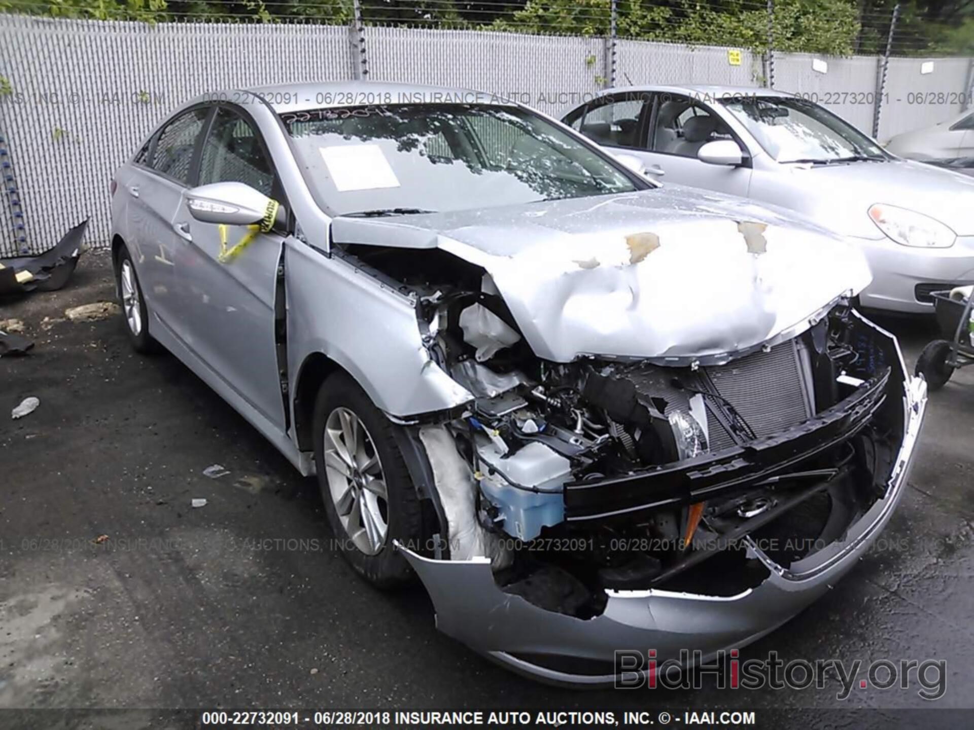 Photo 5NPEB4AC2EH941542 - Hyundai Sonata 2014