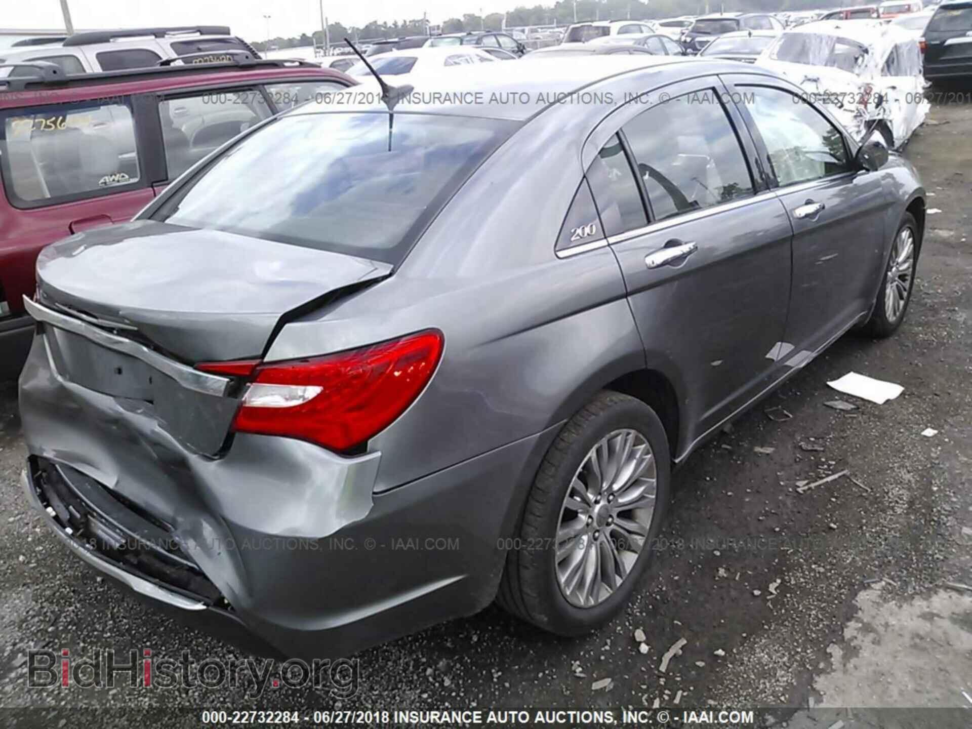 2013 Chrysler 200 - VIN: 1C3CCBCGXDN524097 - Фото 4