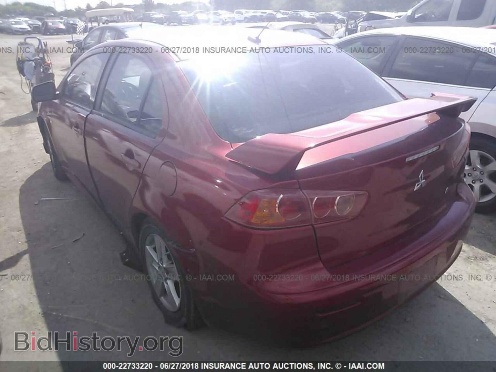 2009 MITSUBISHI LANCER - VIN: JA3AU26U69U025245 - Фото 3
