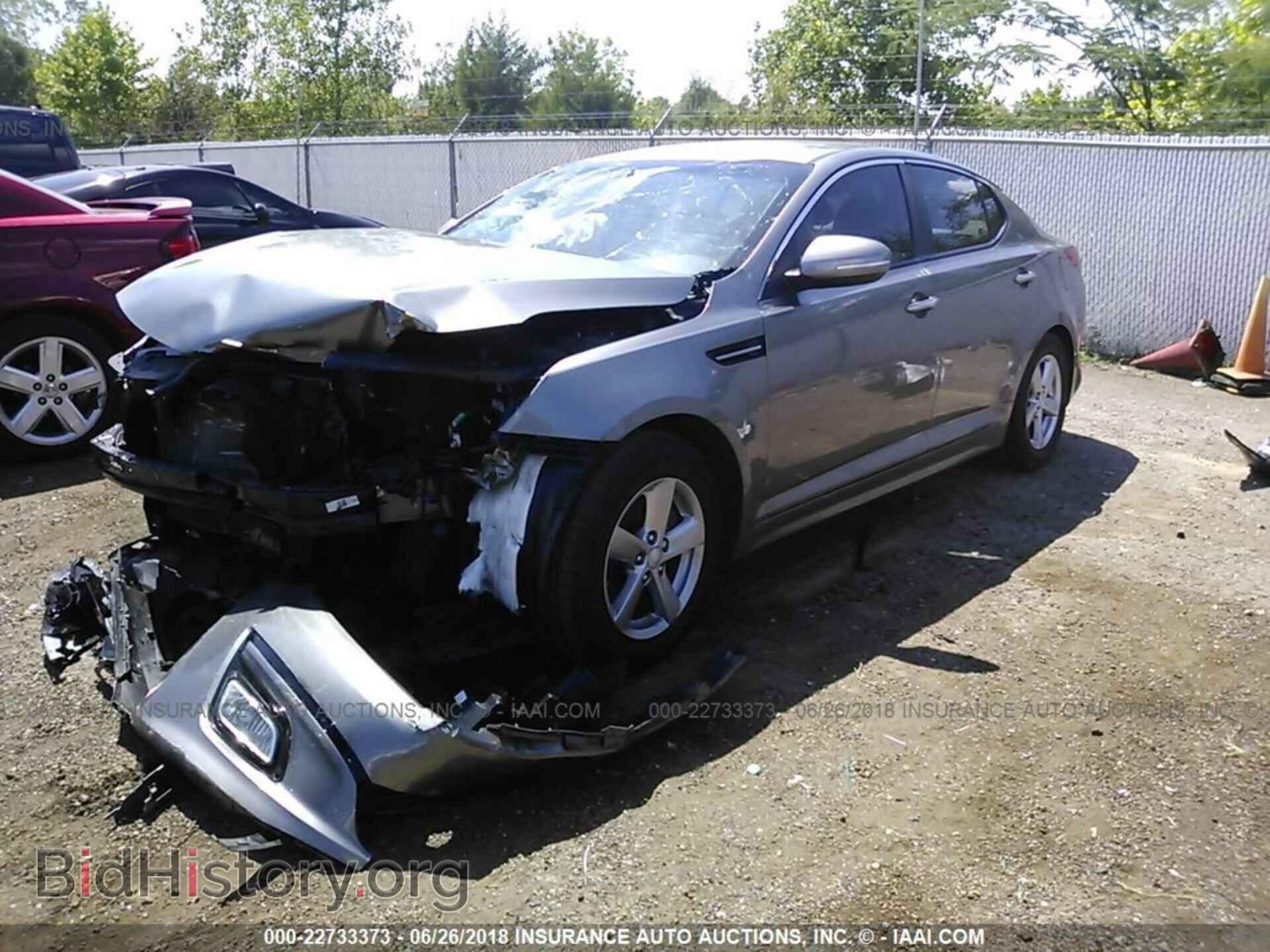 2015 Kia Optima - VIN: 5XXGM4A75FG458209 - Photo 2