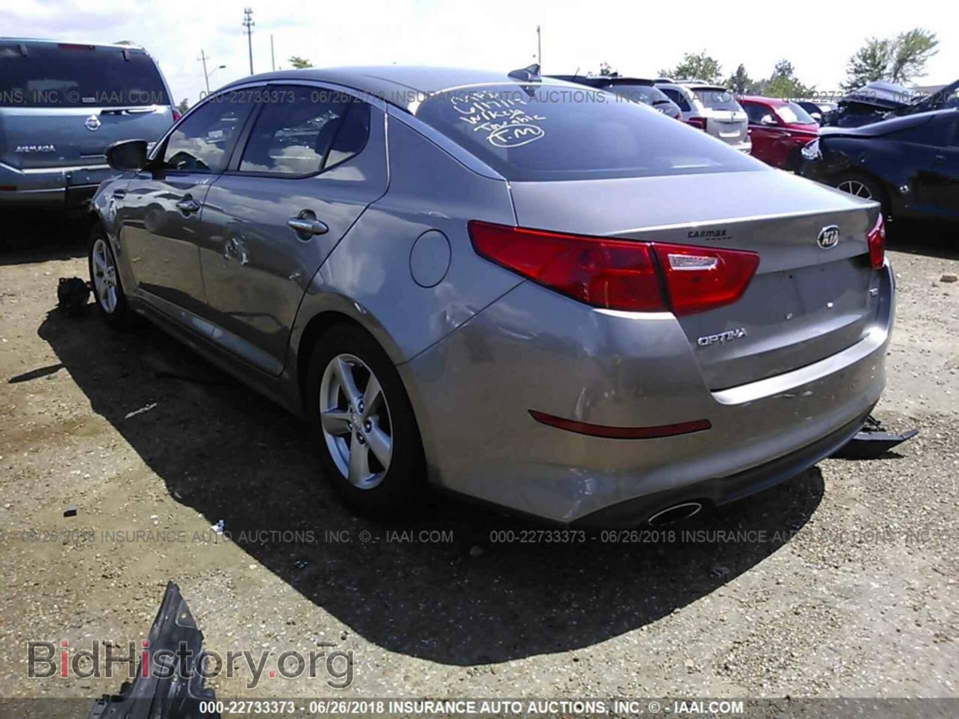 2015 Kia Optima - VIN: 5XXGM4A75FG458209 - Photo 3
