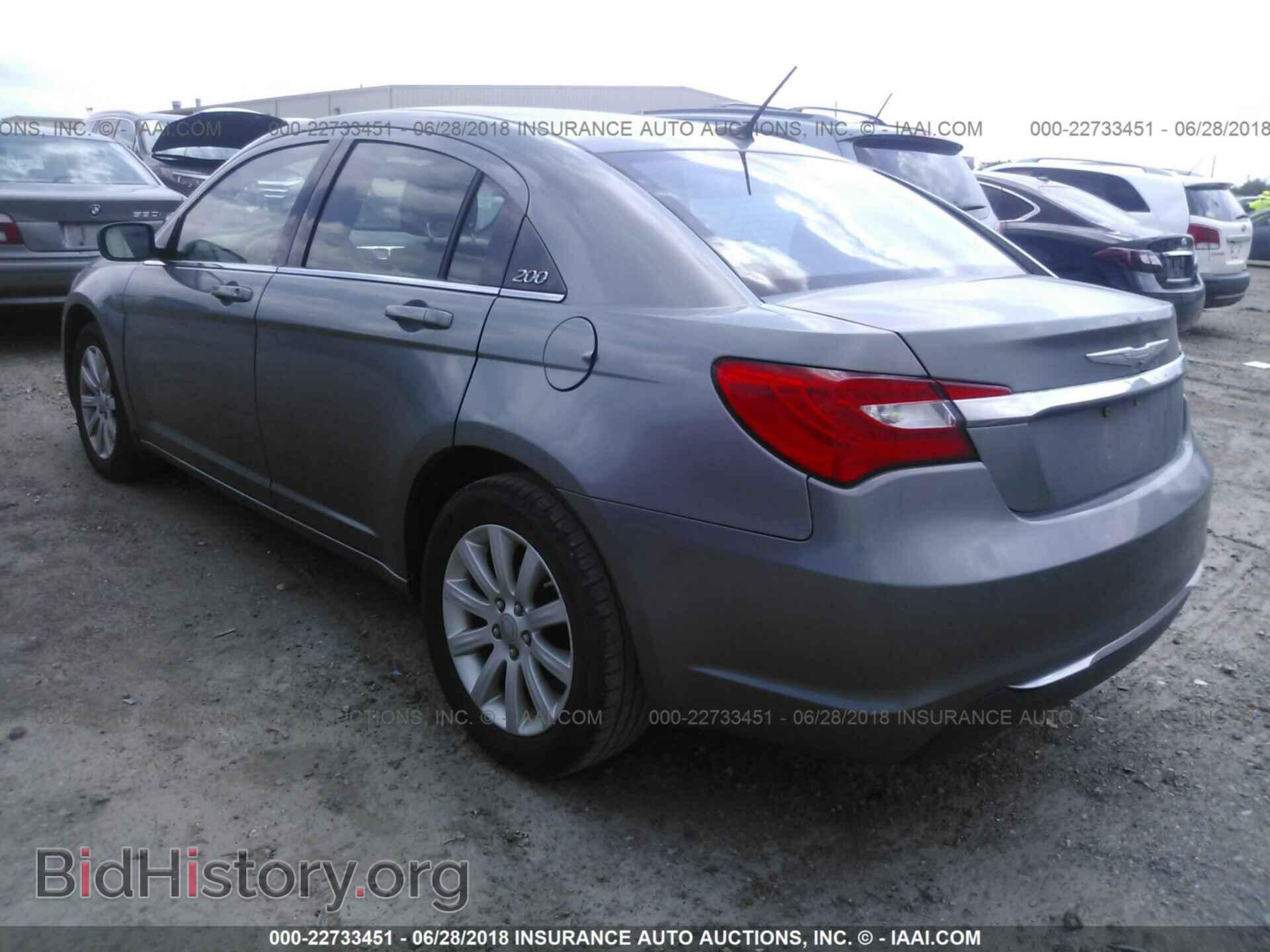 2012 Chrysler 200 - VIN: 1C3CCBBB9CN103749 - Photo 3
