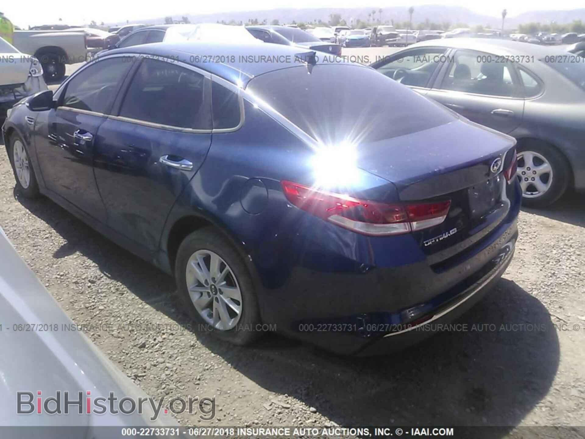 2016 Kia Optima - VIN: 5XXGT4L31GG090318 - Фото 3