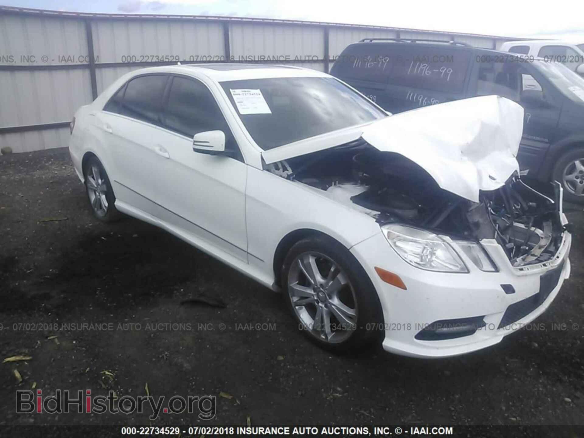Photo WDDHF8JB4DA671676 - Mercedes-benz E 2013