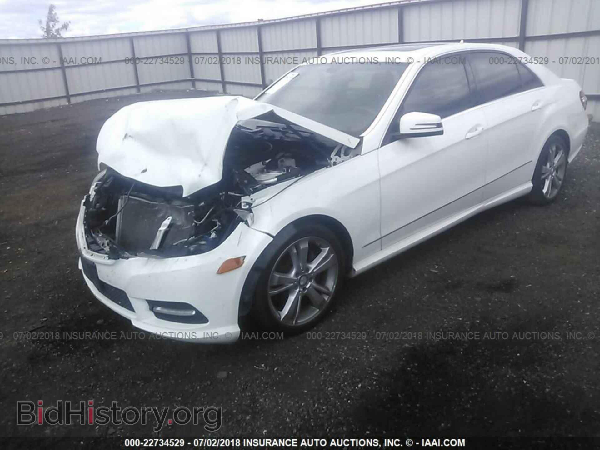 2013 Mercedes-benz E - VIN: WDDHF8JB4DA671676 - Фото 2