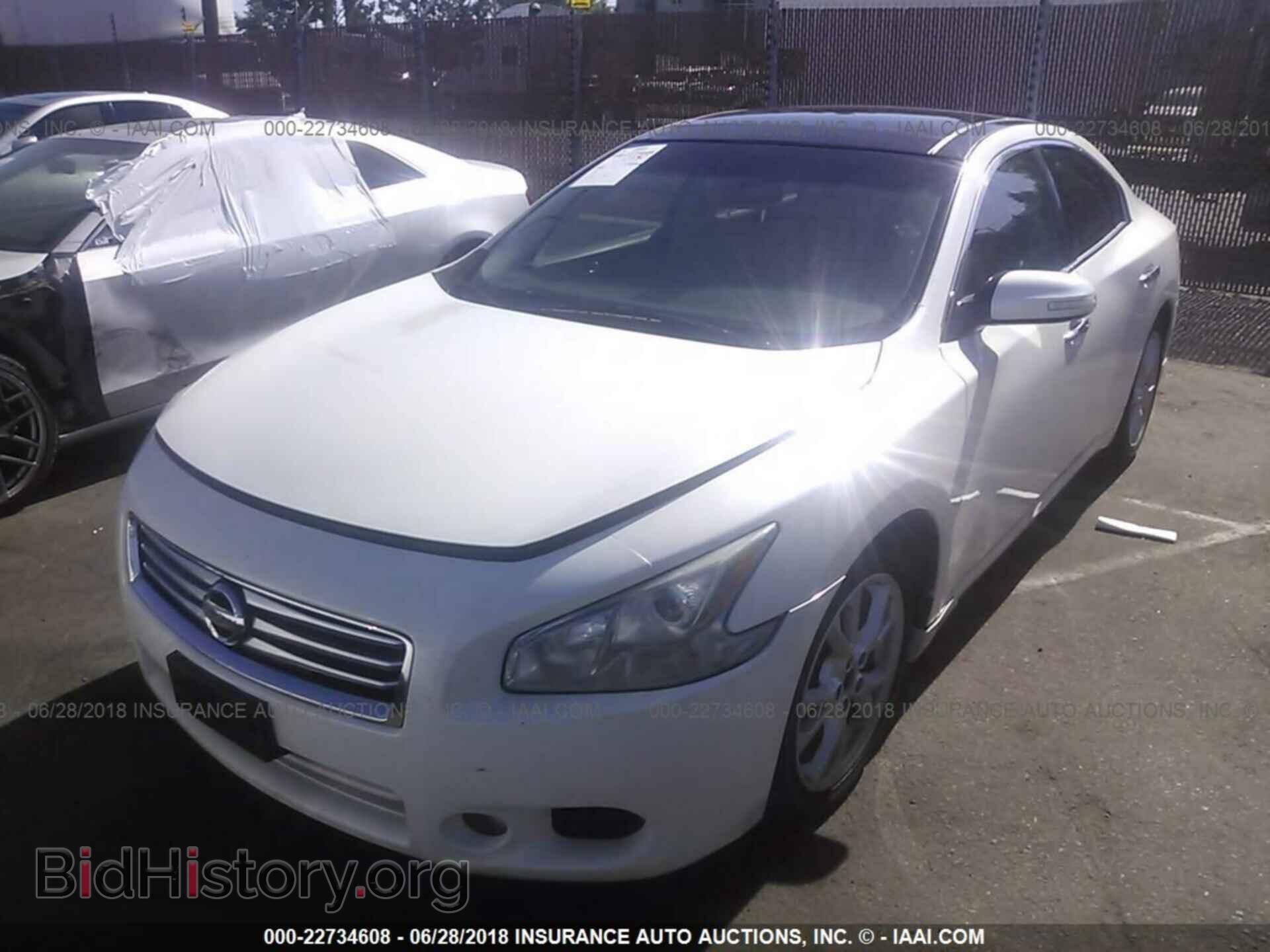 2012 Nissan Maxima - VIN: 1N4AA5AP1CC802107 - Фото 2