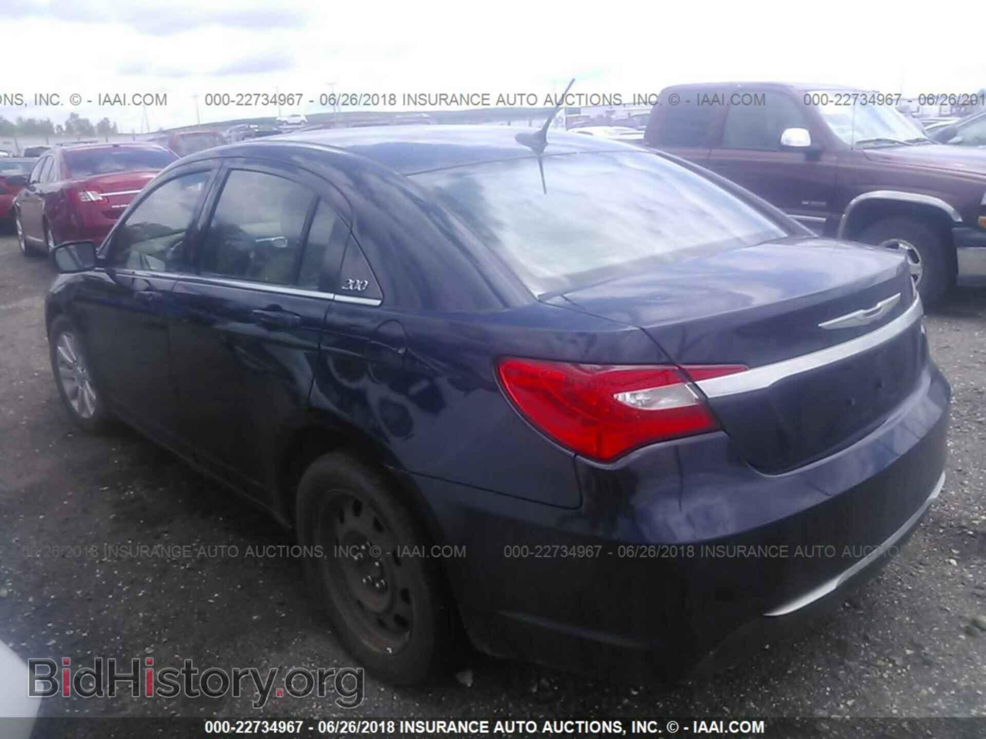 2012 Chrysler 200 - VIN: 1C3CCBBGXCN288471 - Фото 3
