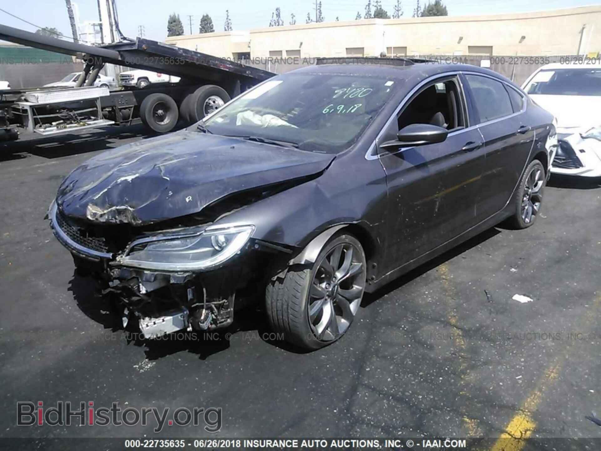 2016 Chrysler 200 - VIN: 1C3CCCAB8GN115503 - Фото 2
