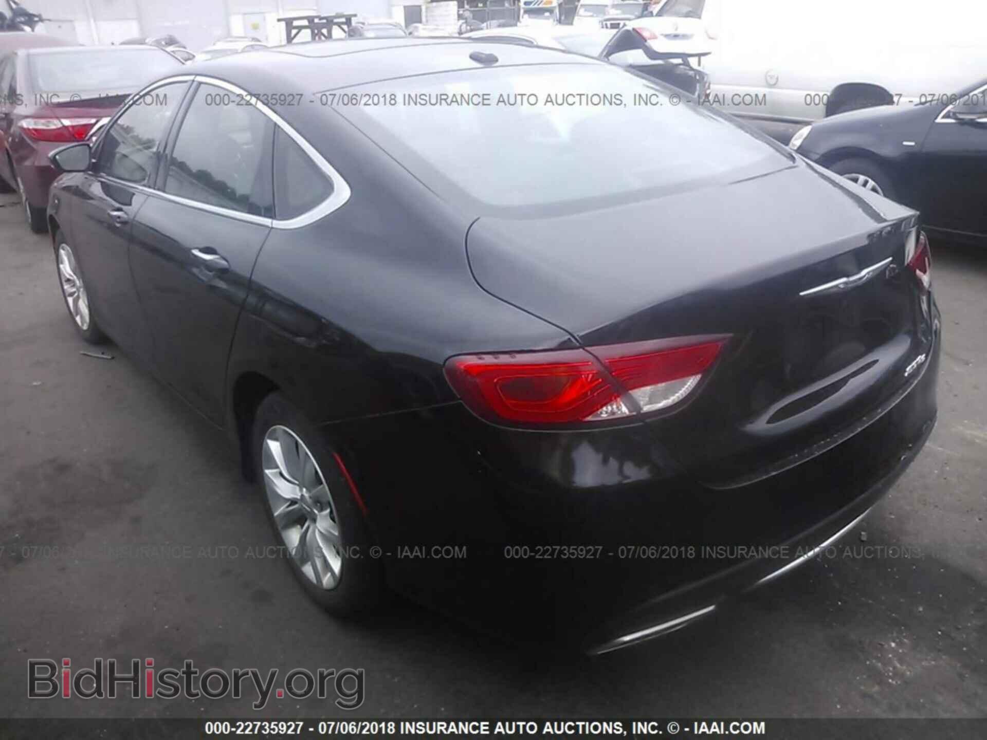 2015 Chrysler 200 - VIN: 1C3CCCCG2FN515919 - Photo 3