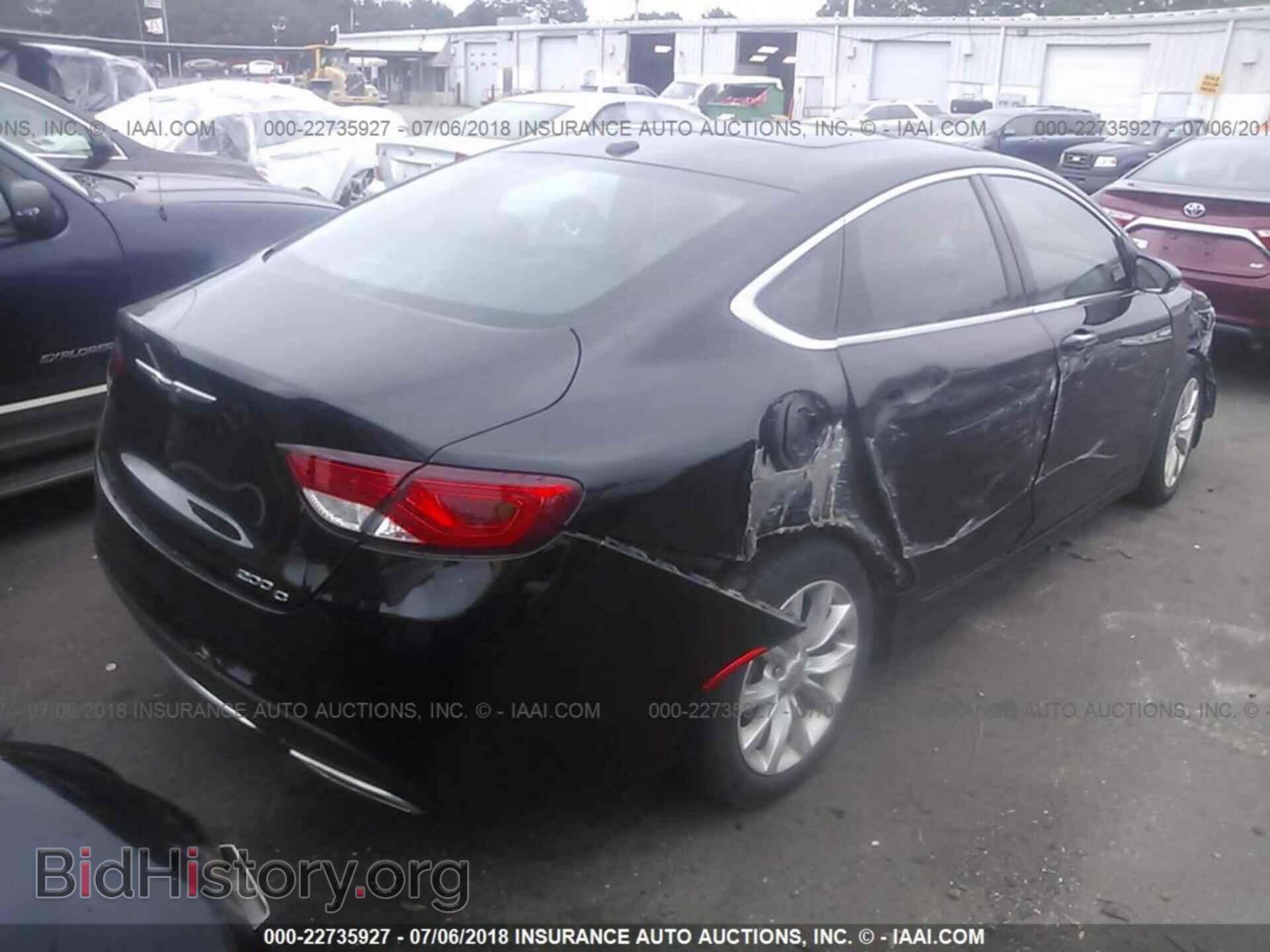 2015 Chrysler 200 - VIN: 1C3CCCCG2FN515919 - Photo 4