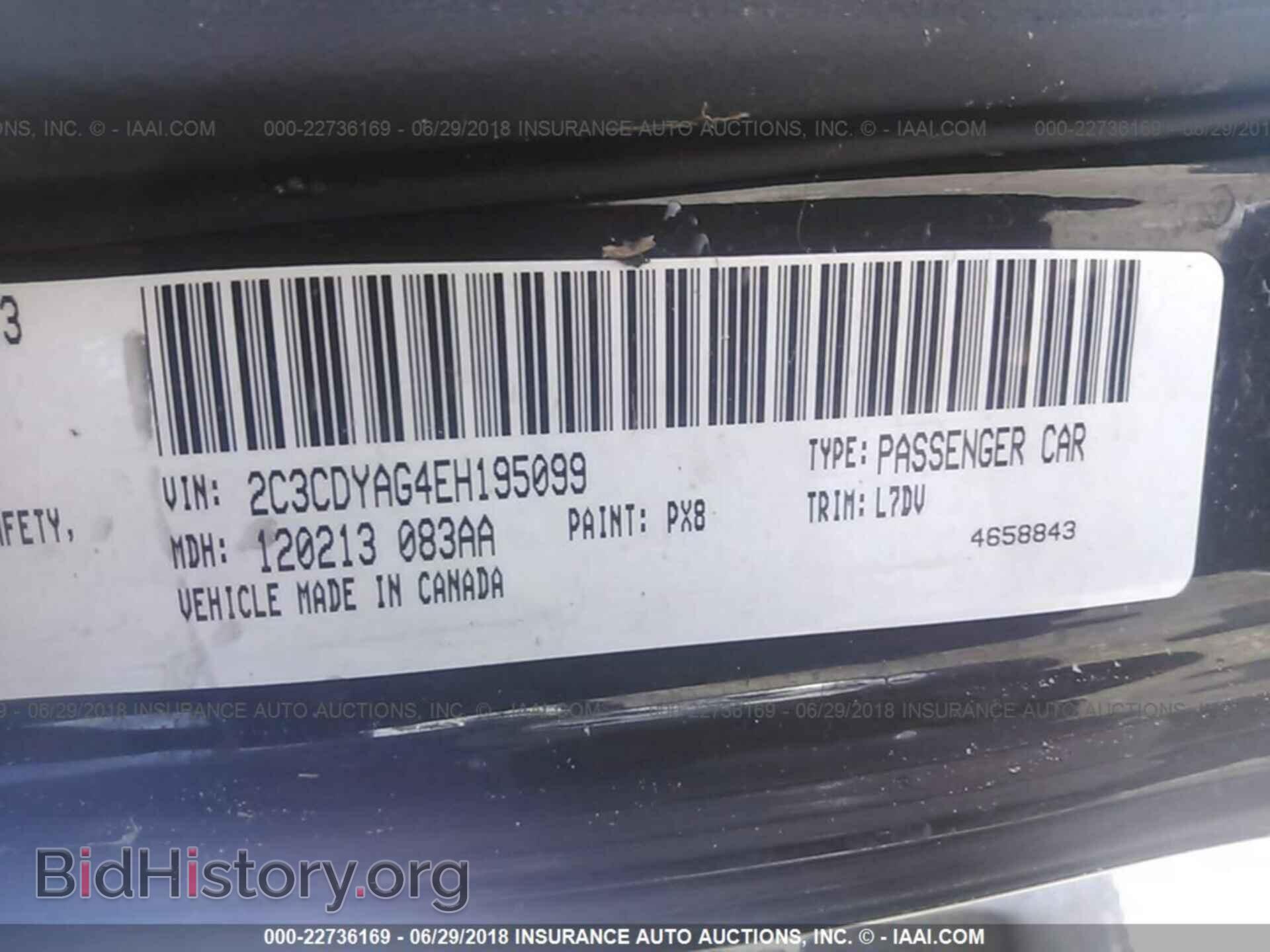2014 Dodge Challenger - VIN: 2C3CDYAG4EH195099 - Photo 9