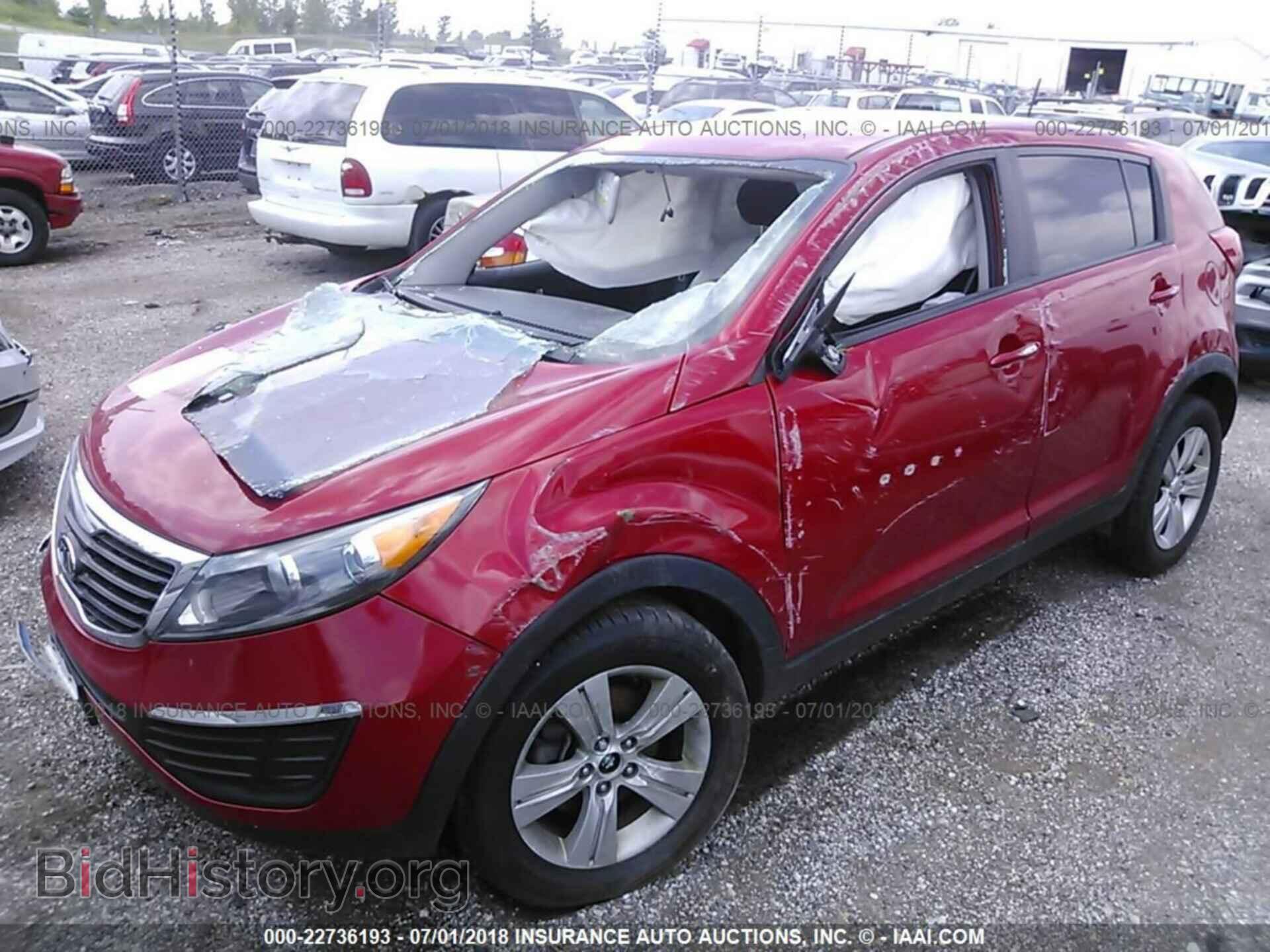 2012 Kia Sportage - VIN: KNDPB3A25C7342016 - Фото 2
