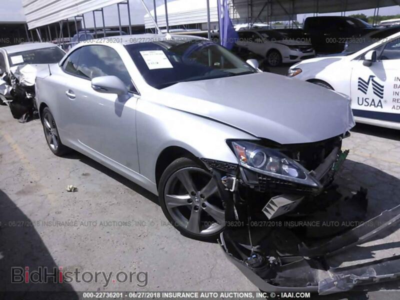 2012 Lexus IS (VIN JTHFF2C21C2524170) — photo 1 of 10, IAAI, damage: front end
