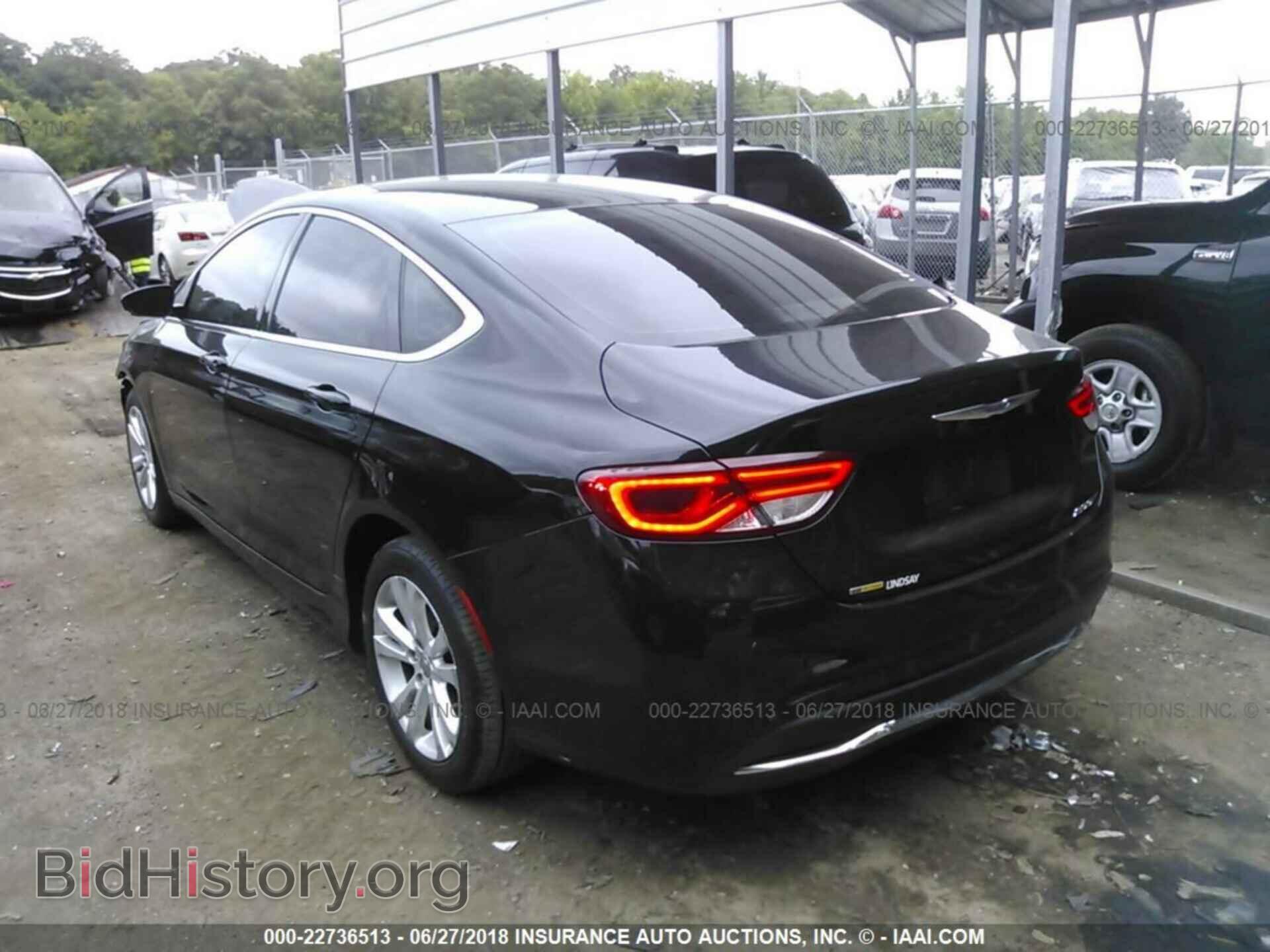 2015 Chrysler 200 - VIN: 1C3CCCAB4FN570136 - Photo 3