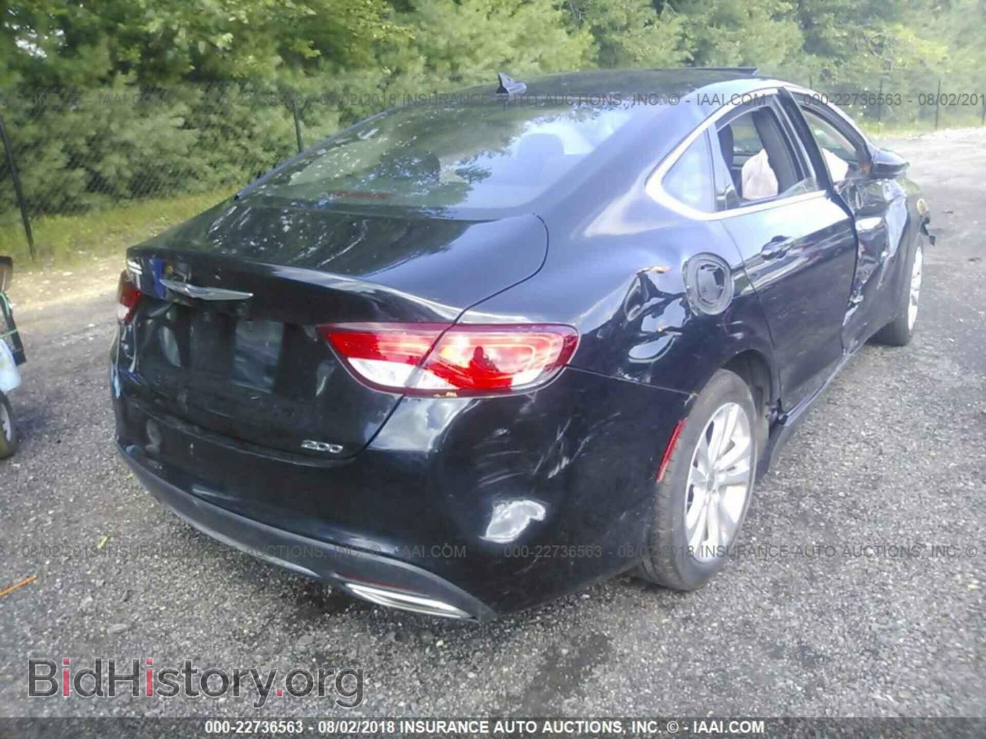 2016 Chrysler 200 - VIN: 1C3CCCAG6GN160998 - Photo 4