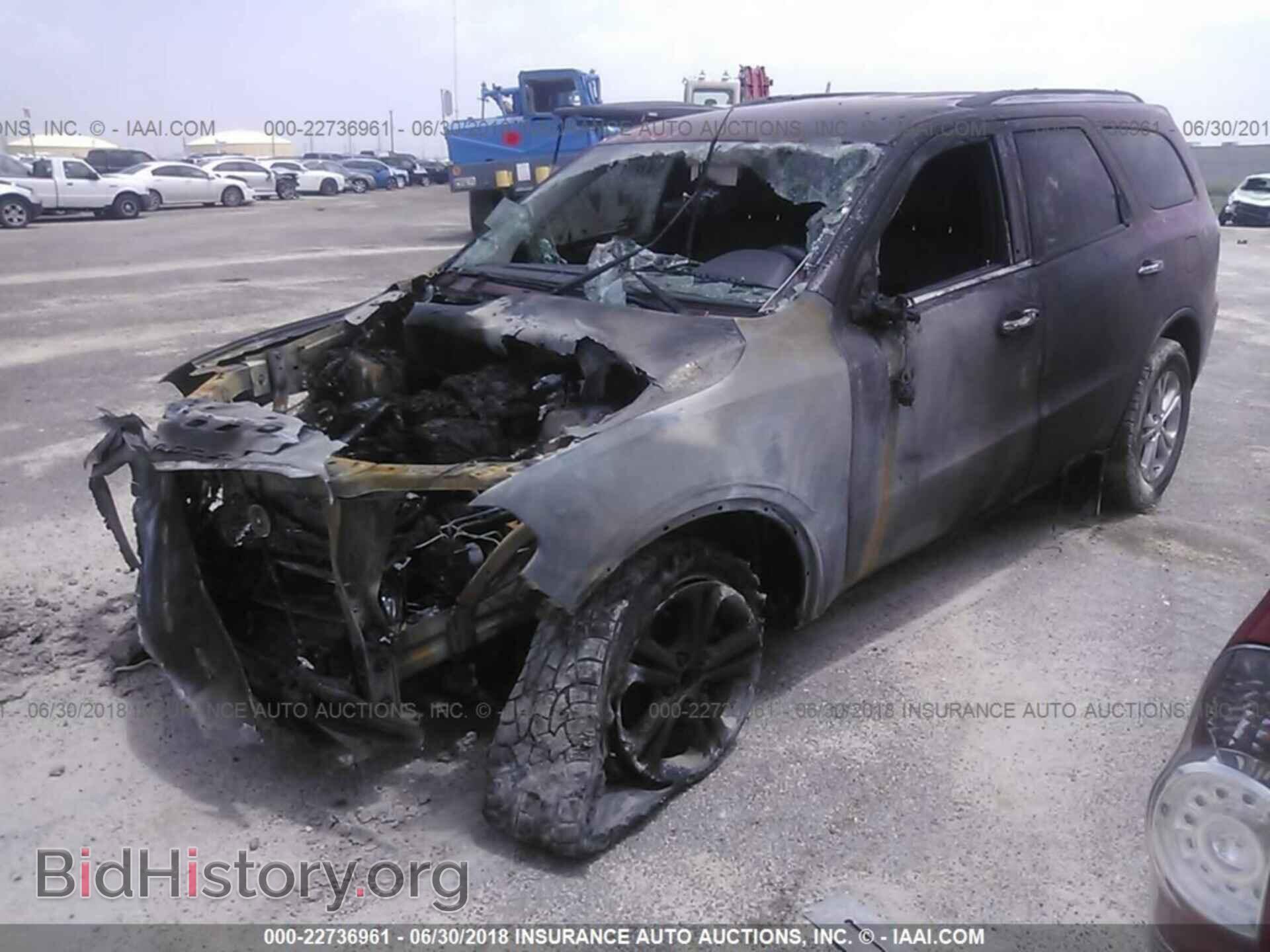 2013 Dodge Durango - VIN: 1C4RDHDG8DC530223 - Фото 2