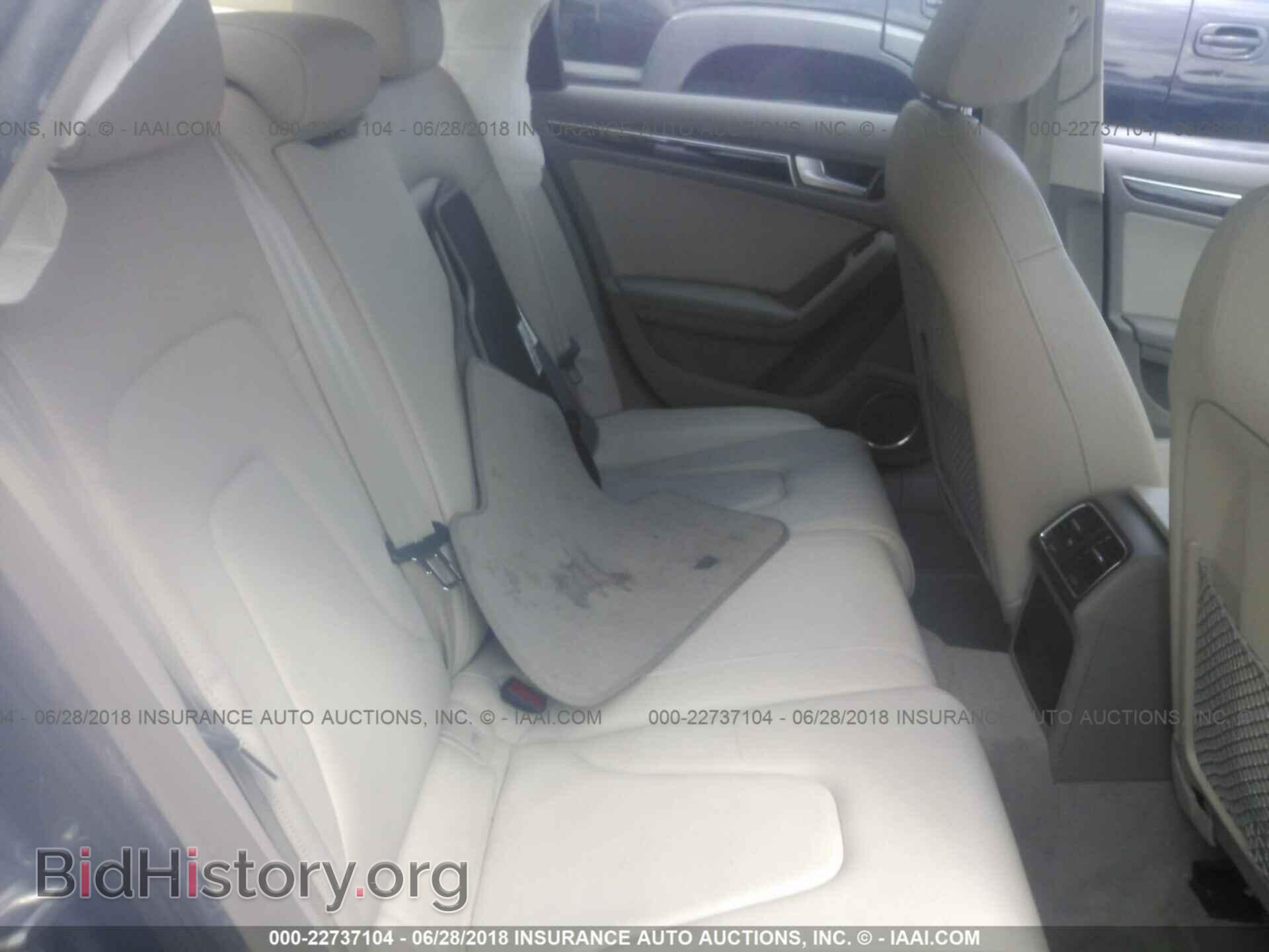 2012 Audi A4 - VIN: WAUFFAFL3CA096962 - Photo 8