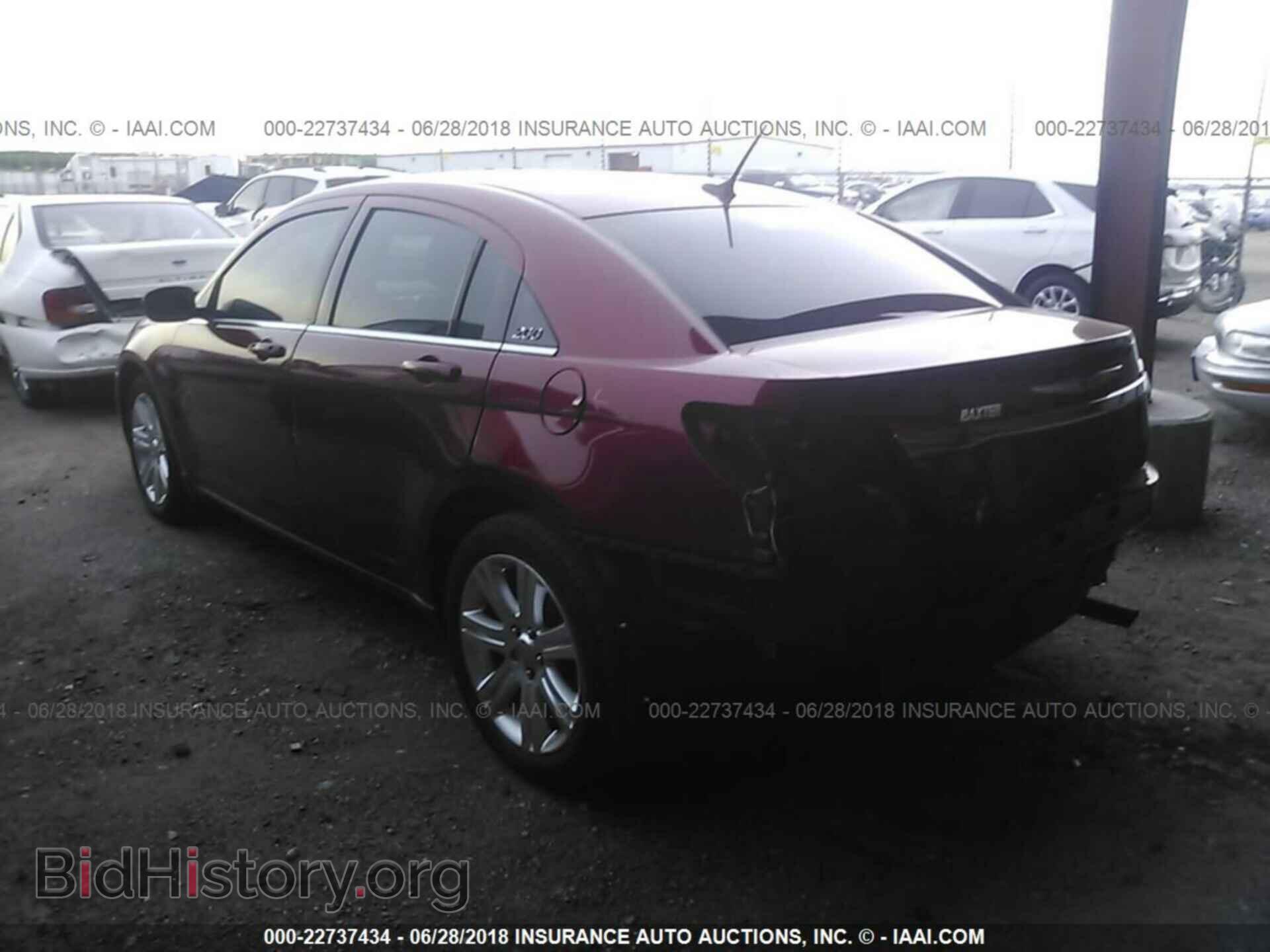2012 Chrysler 200 - VIN: 1C3CCBBB5CN131614 - Фото 3