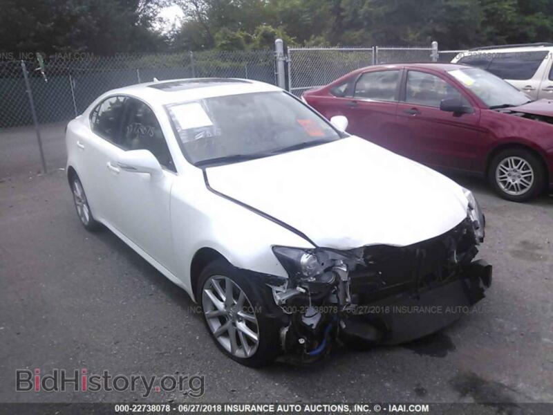2012 Lexus IS (VIN JTHCF5C24C5059824) — фото 1 из 10, IAAI, повреждение: передняя часть